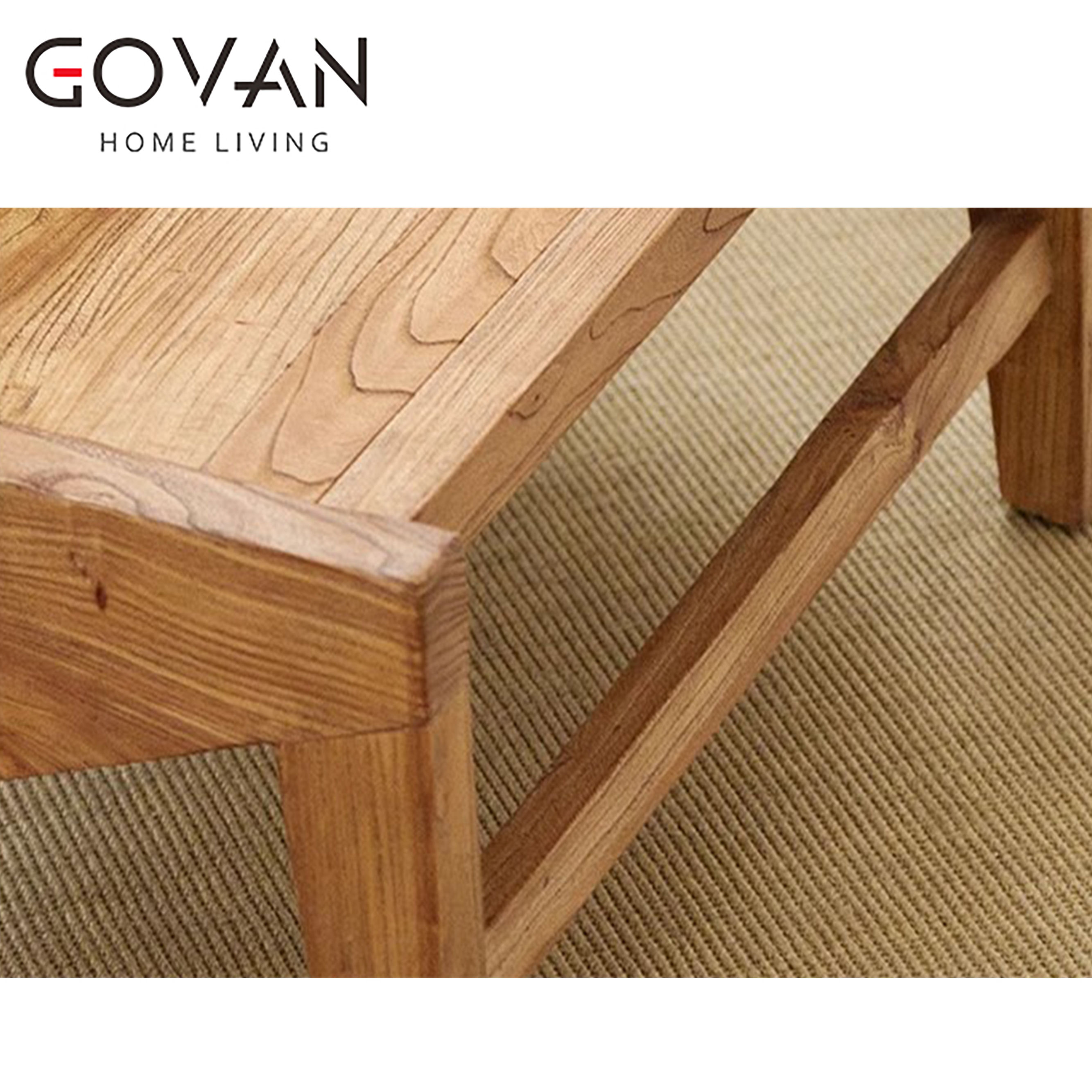 Wooden Furniture-Chair-Vintage solid wood lounge chair