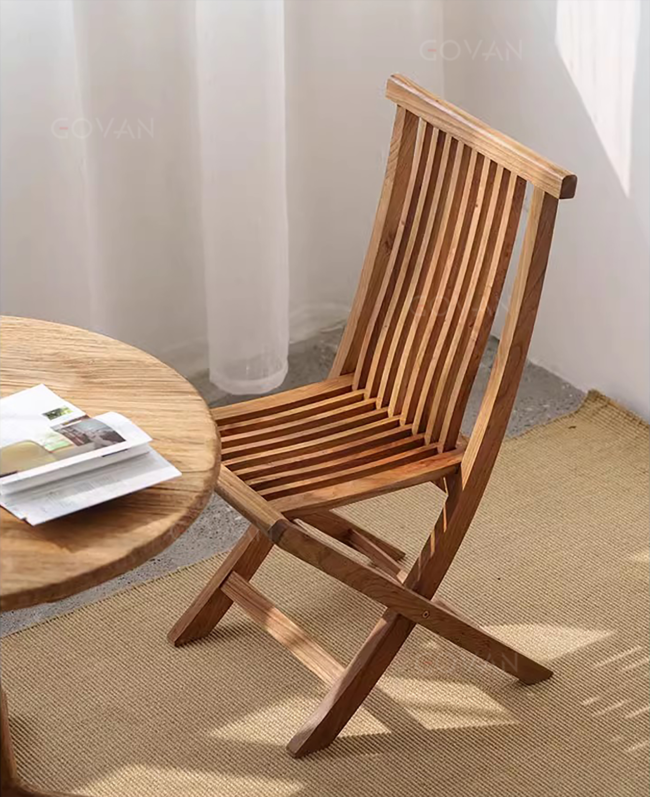 Wooden Furniture-Chair-Surprise quiet wind solid wood leisure chair