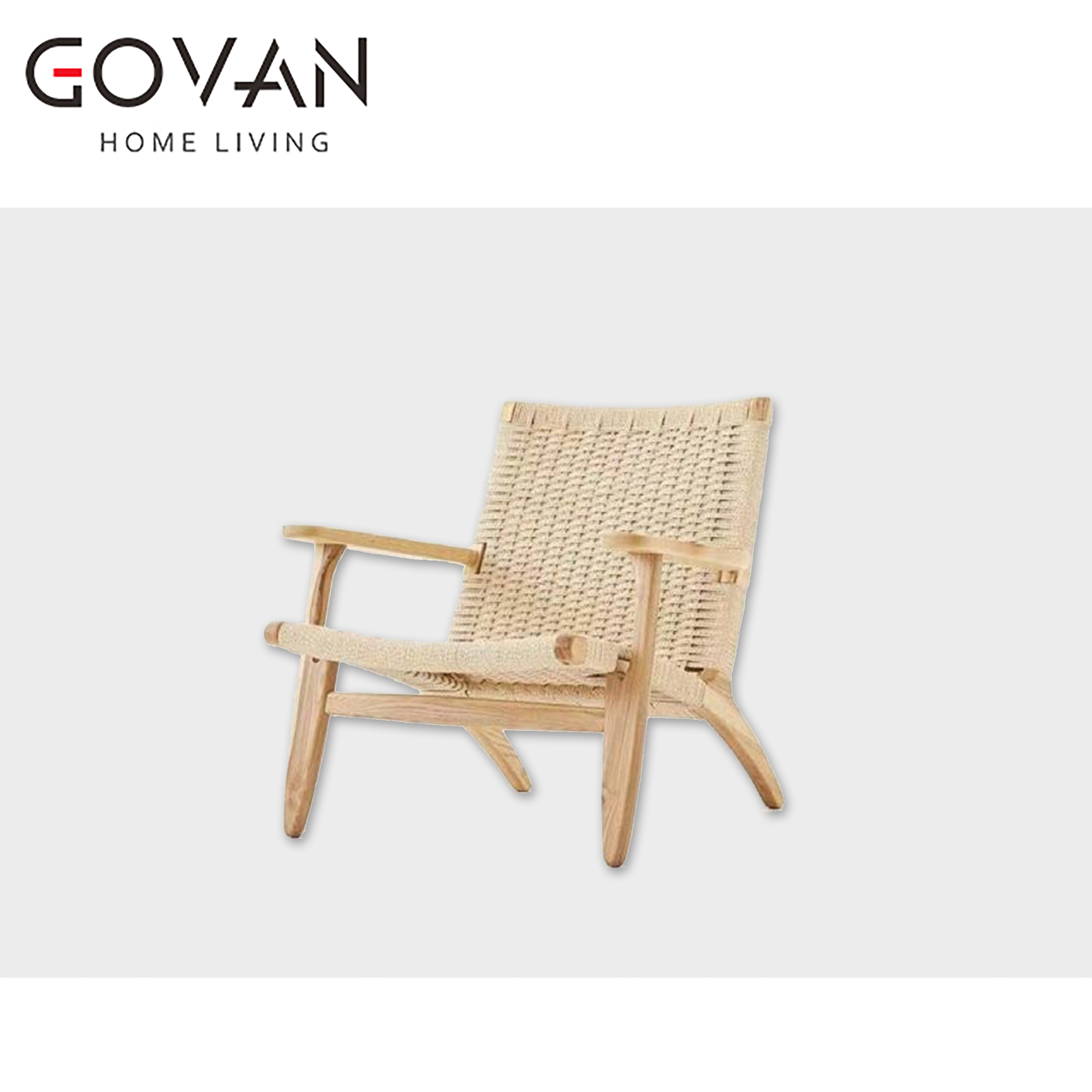 Wooden Furniture-Chair-Nordic lazy solid wood recliner