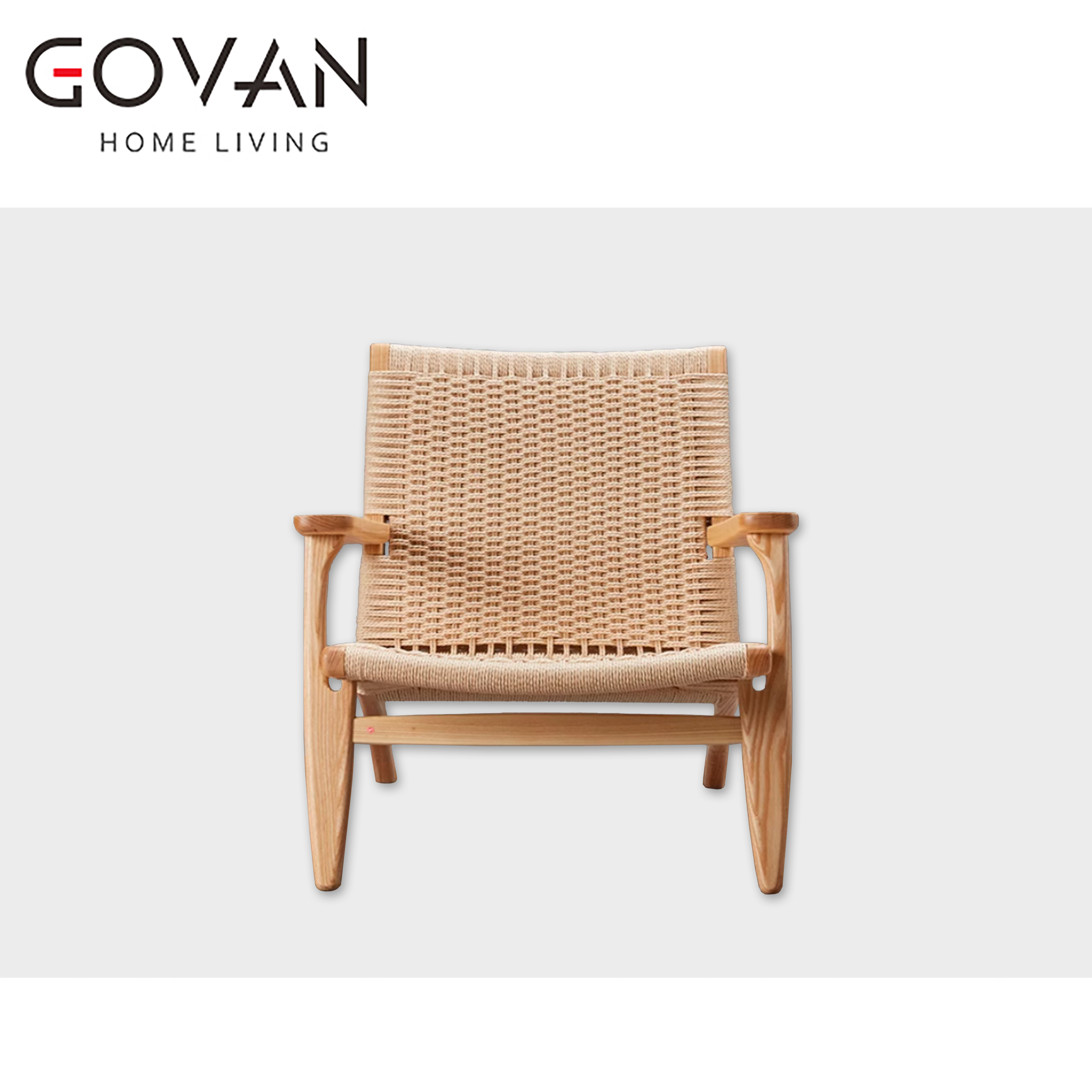 Wooden Furniture-Chair-Nordic lazy solid wood recliner