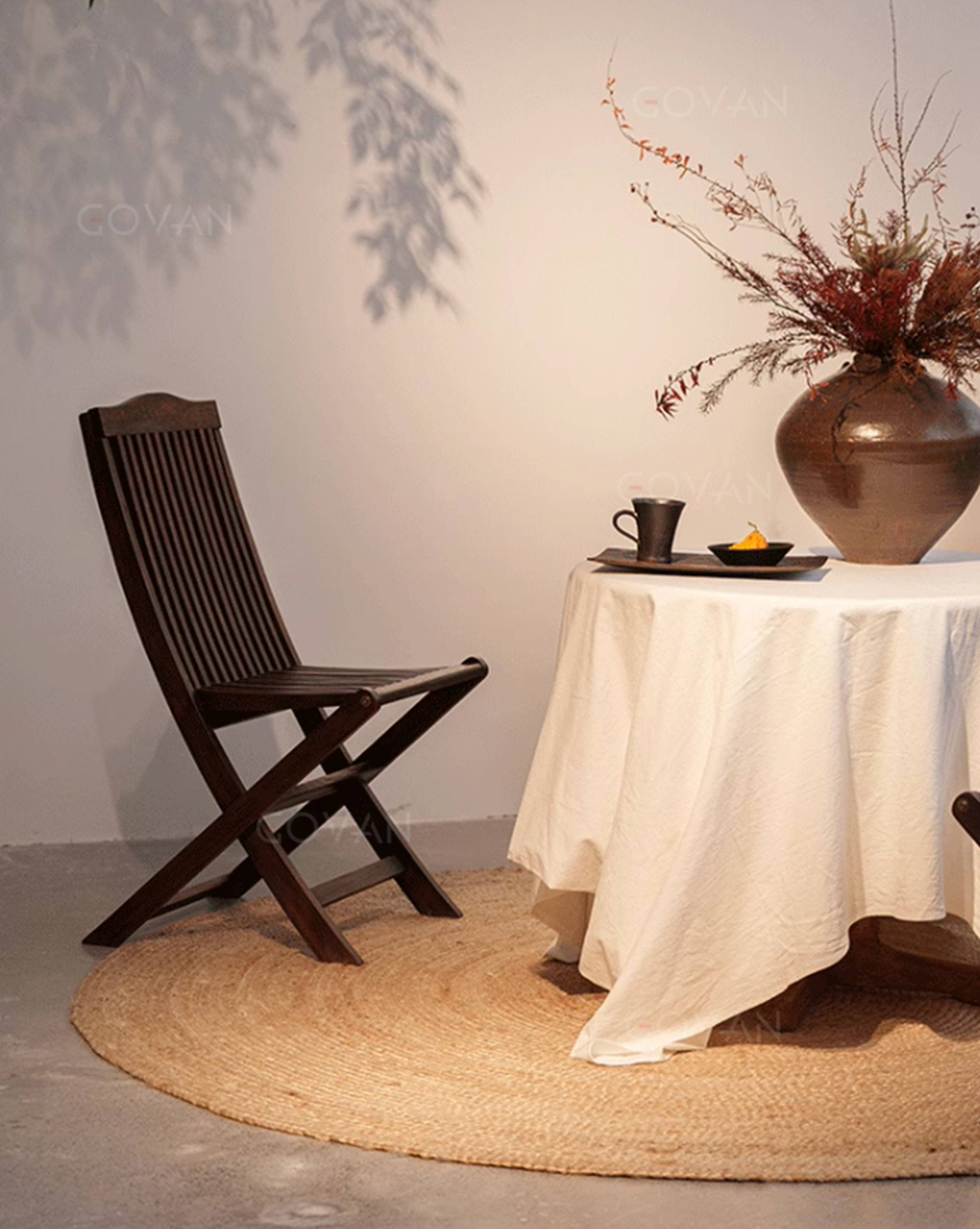 Wooden Furniture-Chair-Surprise quiet wind solid wood folding chair