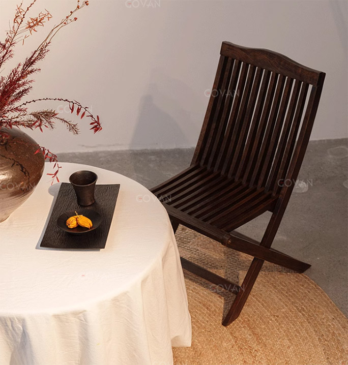 Wooden Furniture-Chair-Surprise quiet wind solid wood folding chair