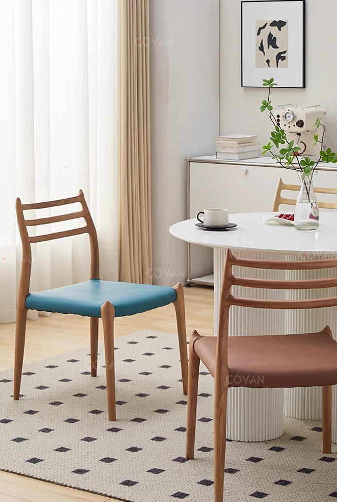 Wooden Furniture-Chair-Vintage solid wood dining chair