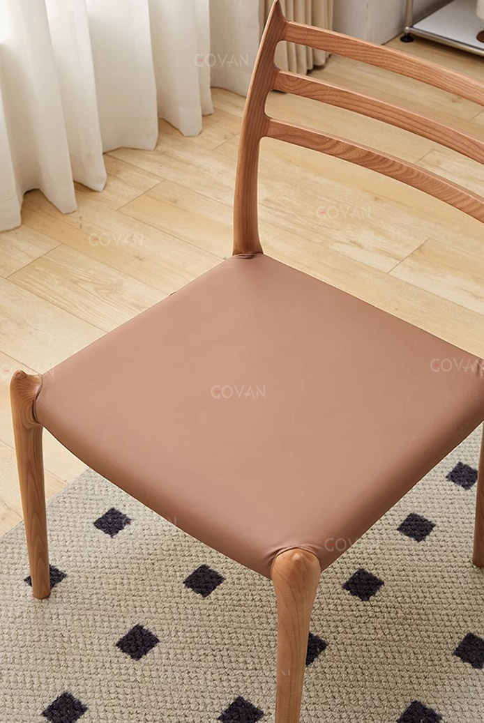 Wooden Furniture-Chair-Vintage solid wood dining chair