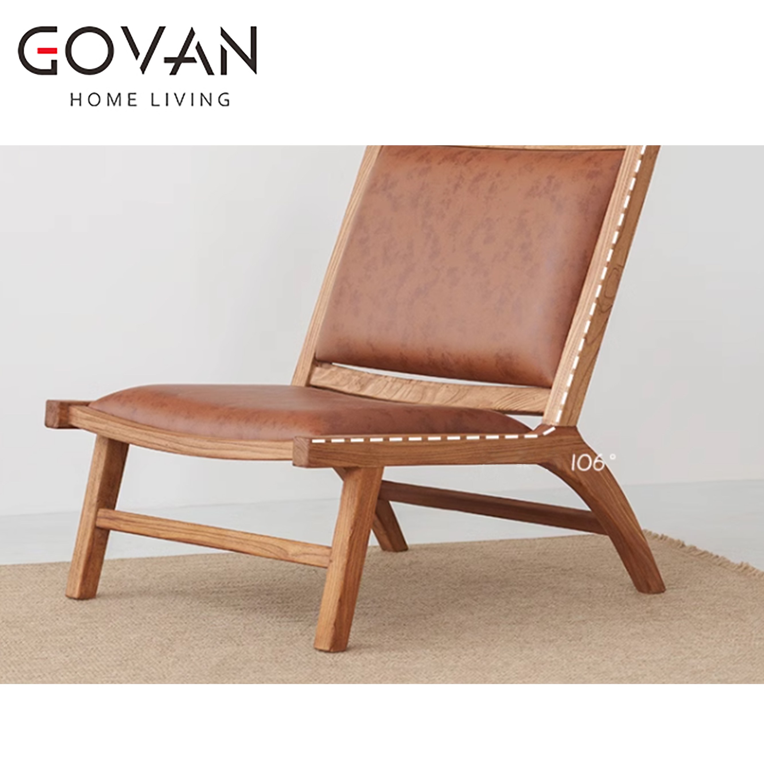 Wooden Furniture-Chair-Surprise silent wind all solid wood sofa chair