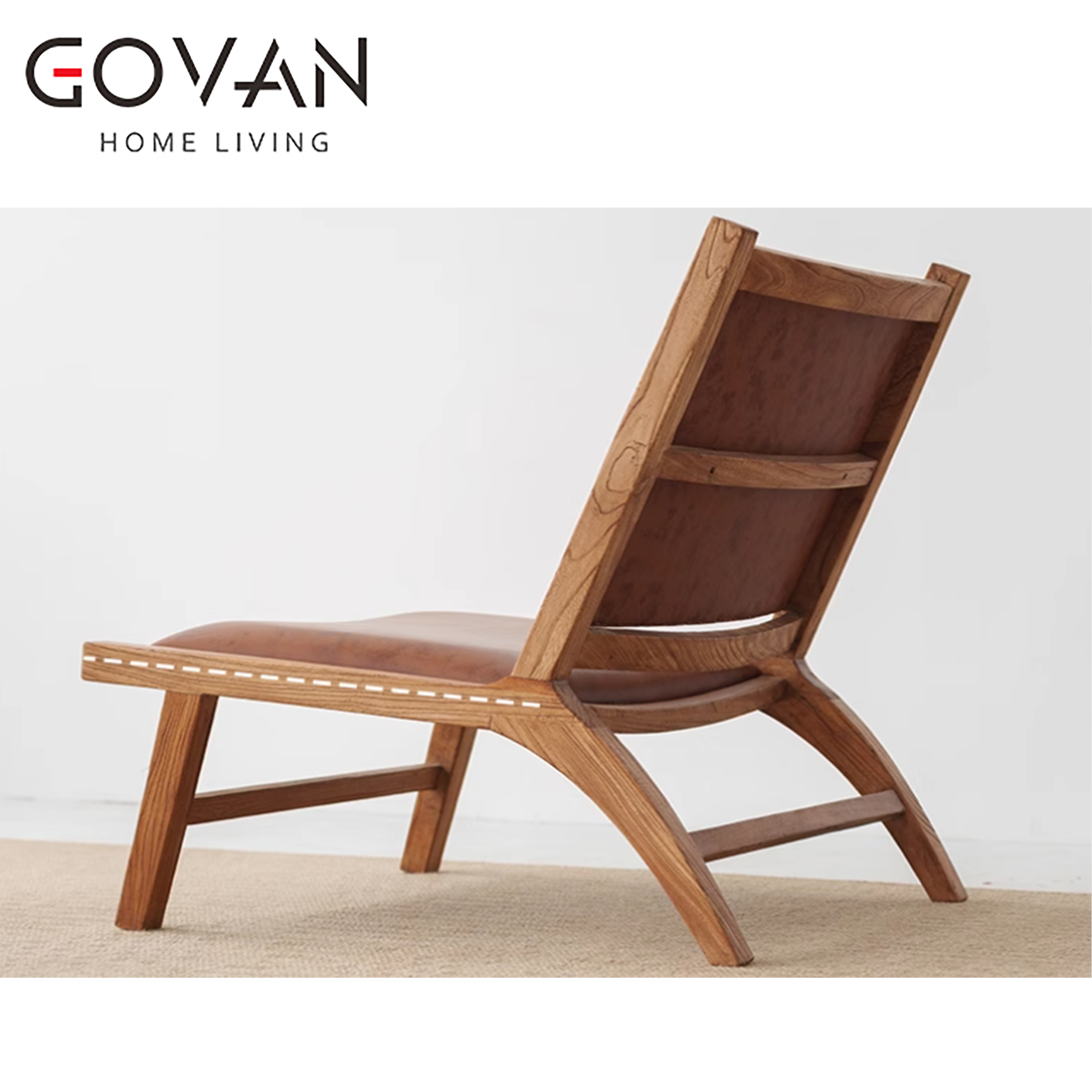 Wooden Furniture-Chair-Surprise silent wind all solid wood sofa chair