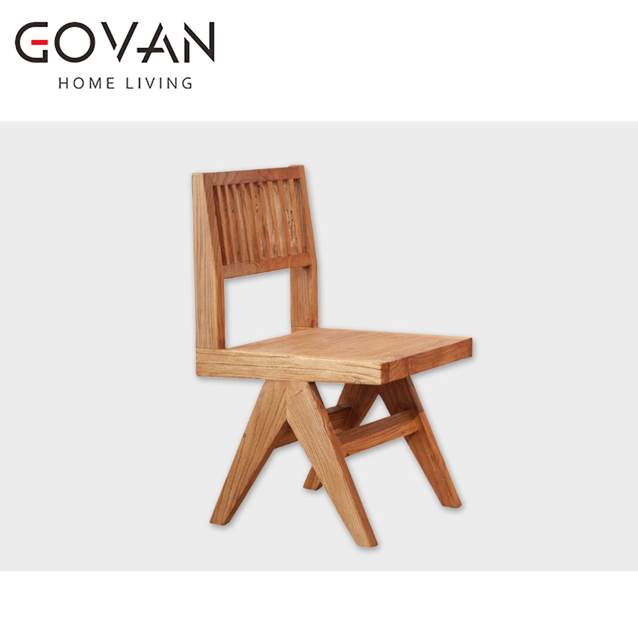Wooden Furniture-Chair-Surprise quiet wind solid wood dining chair