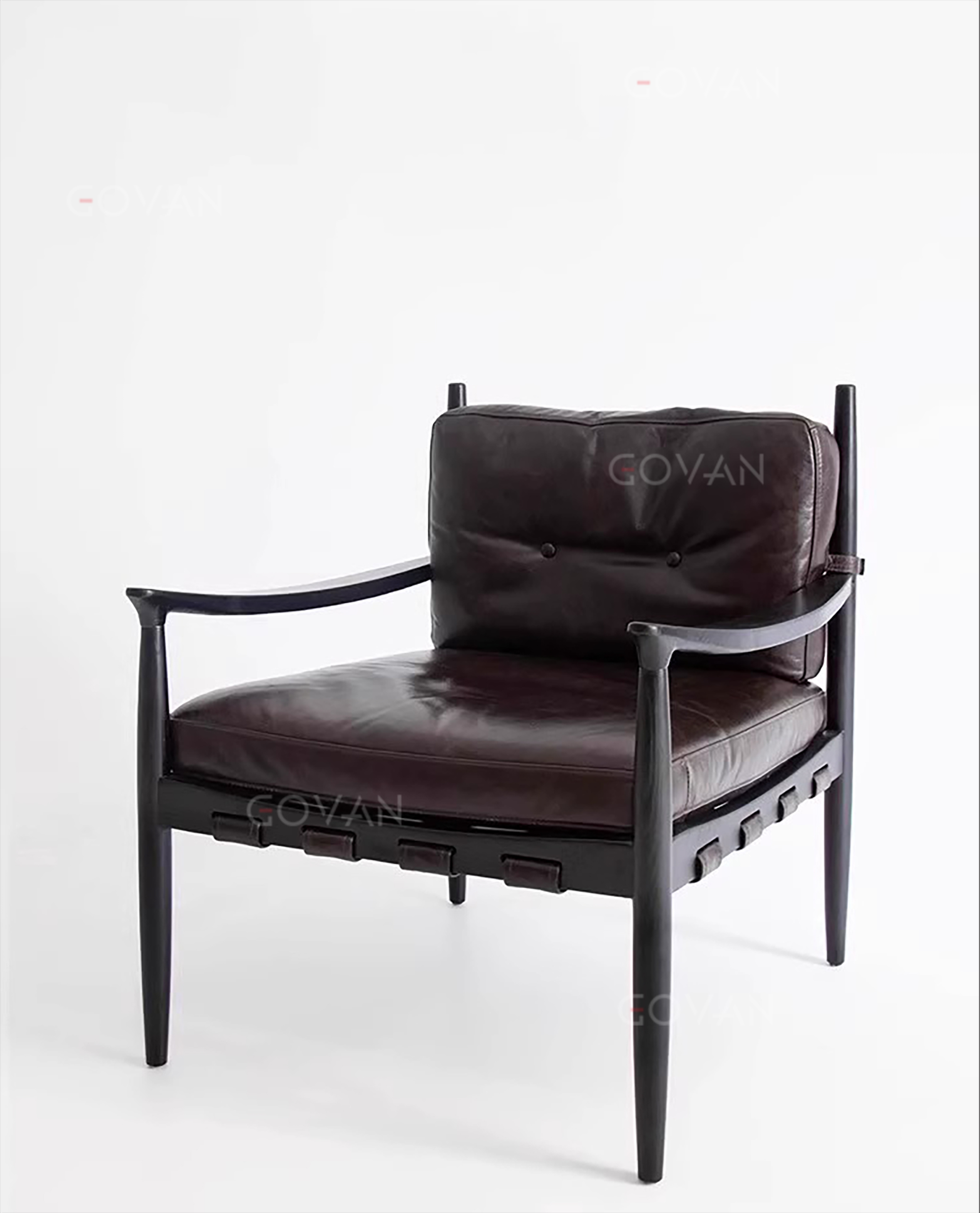 Wooden Furniture-Chair-Casual vintage sofa chair