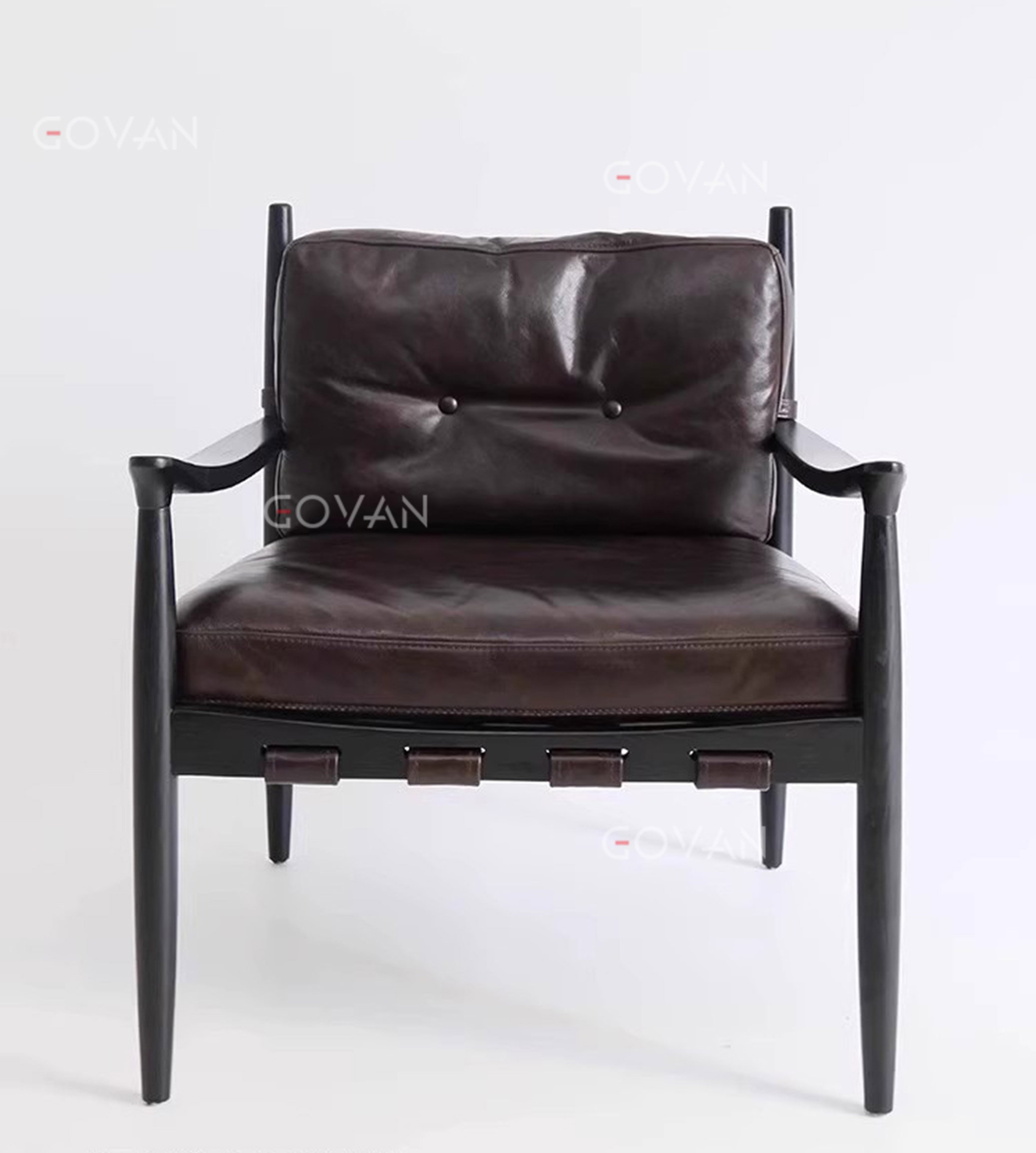 Wooden Furniture-Chair-Casual vintage sofa chair