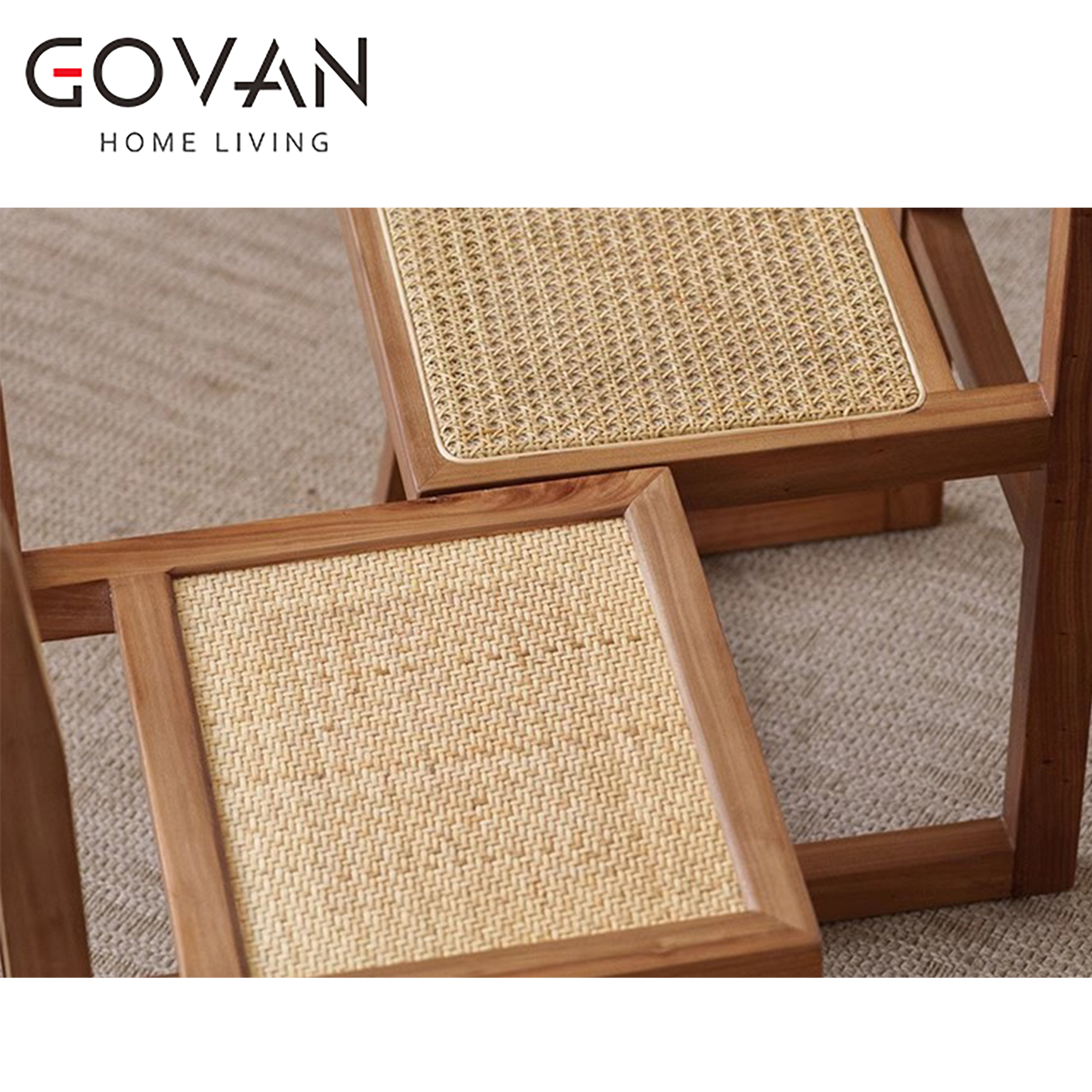 Wooden Furniture-Chair-American retro bar solid wooden stool