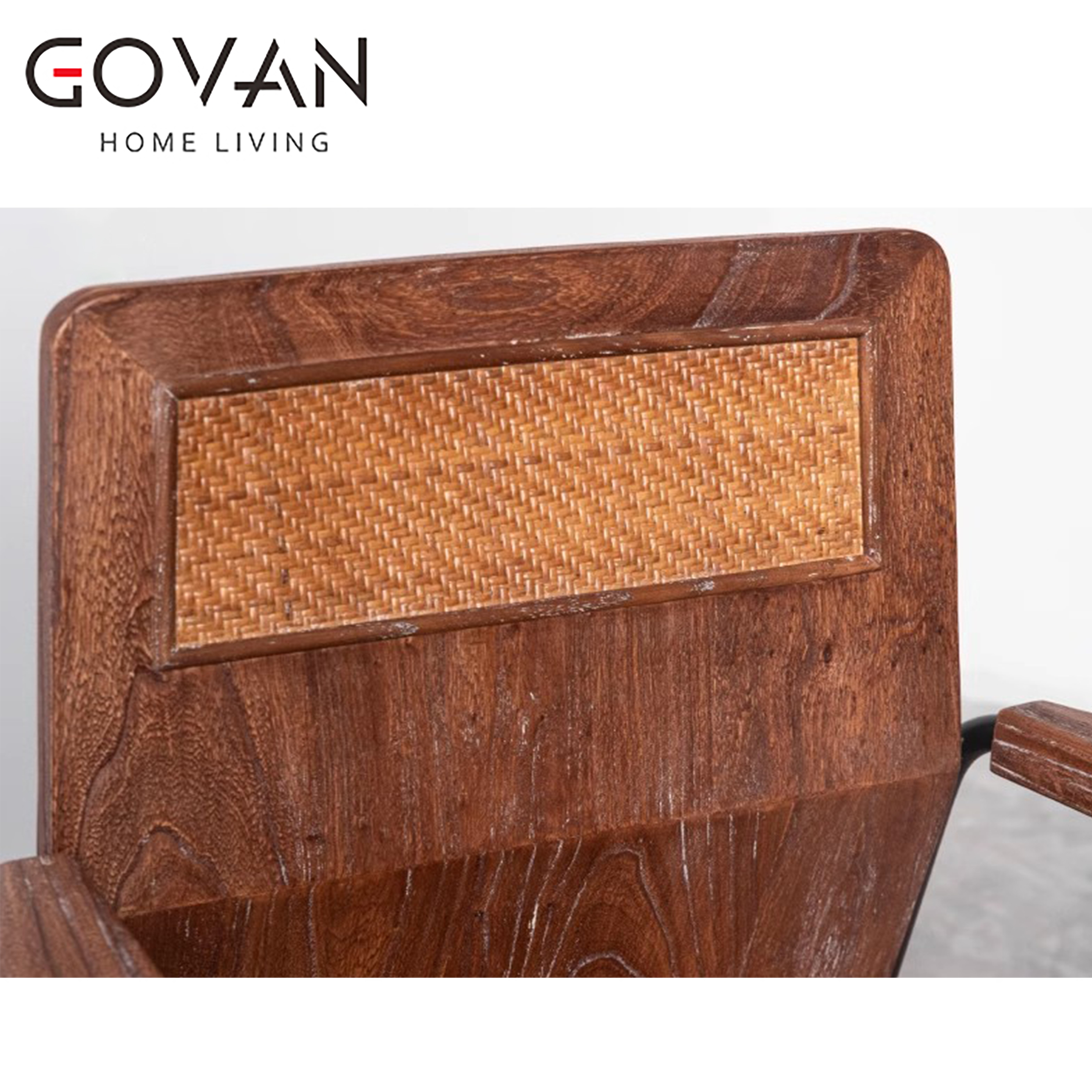 Wooden Furniture-Chair-Surprise silent wind iron retro sofa chair