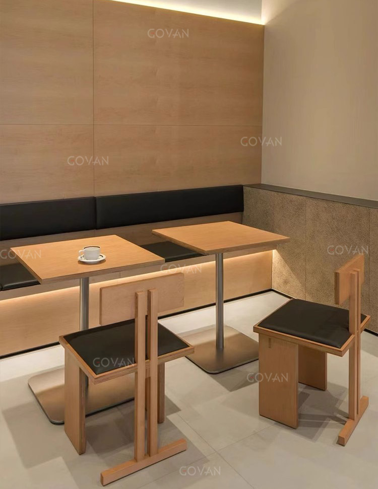 Wooden Furniture-Chair-Korean coffee chair