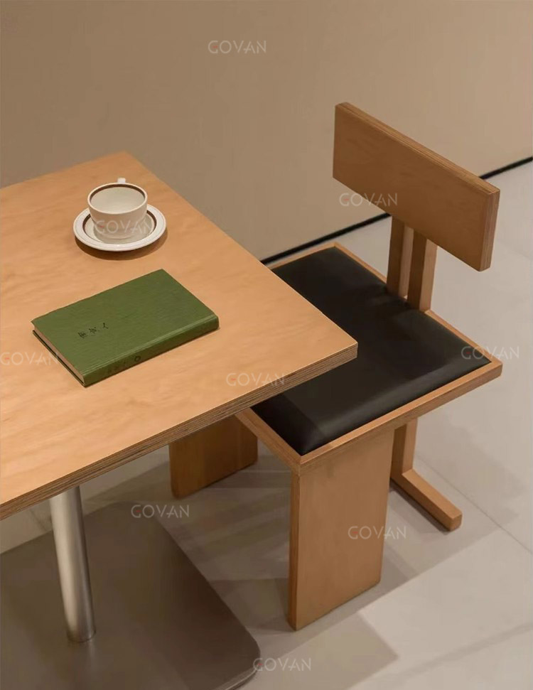 Wooden Furniture-Chair-Korean coffee chair