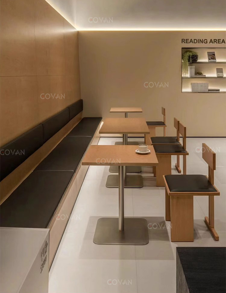 Wooden Furniture-Chair-Korean coffee chair