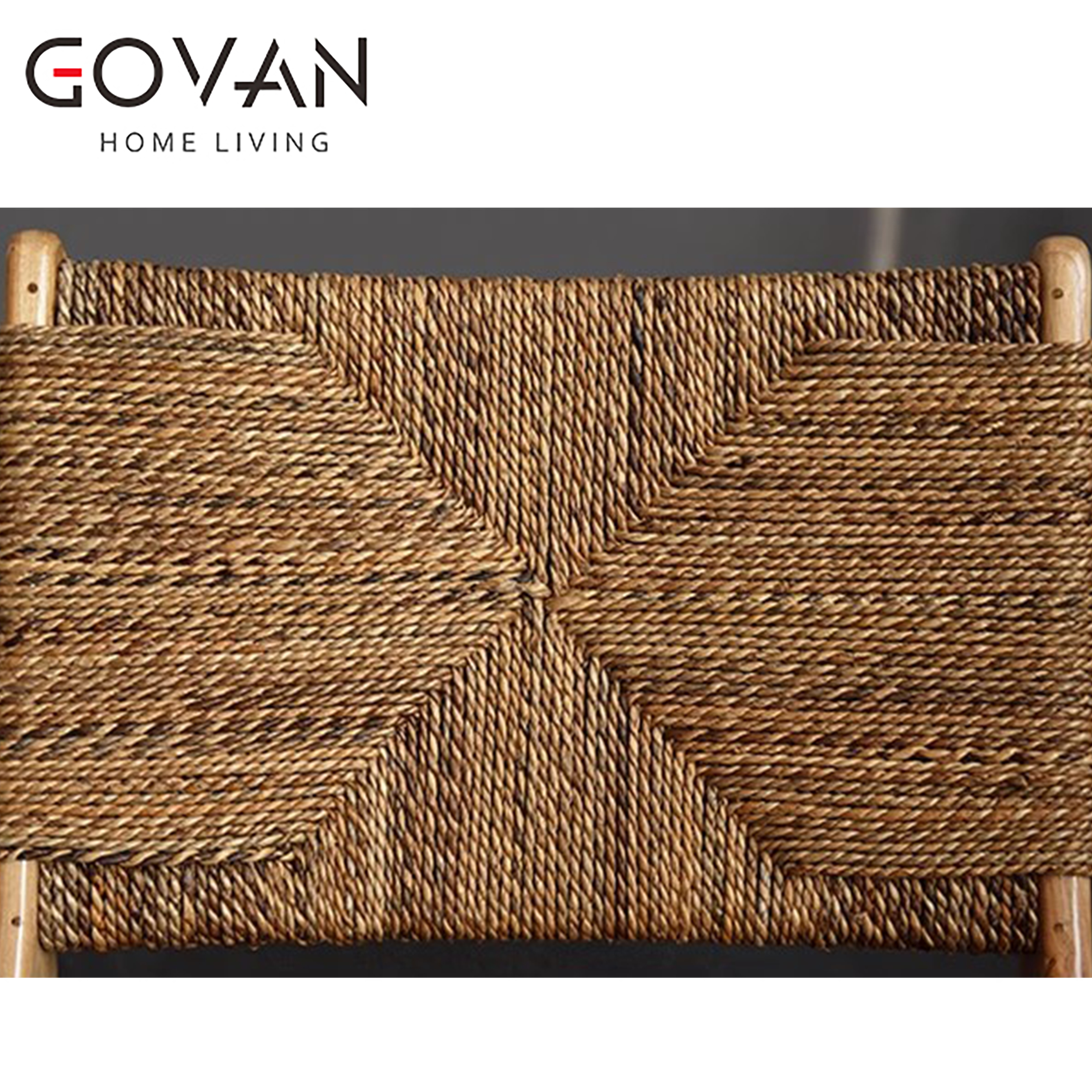 Wooden Furniture-Chair-Solid Wood Natural Rattan Single Sofa Chair