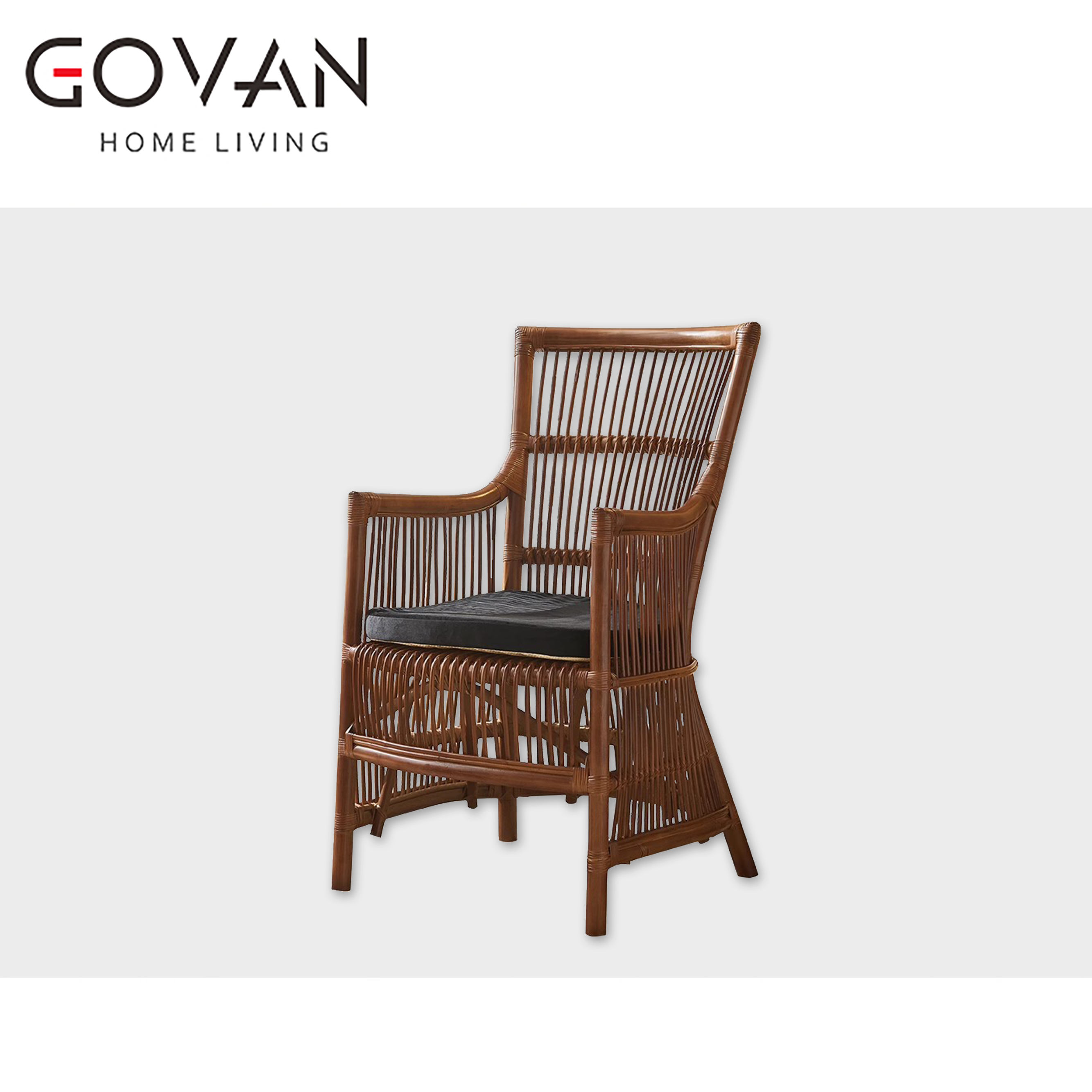 Wooden Furniture-Chair-Nordic Rattan Leisure Chair