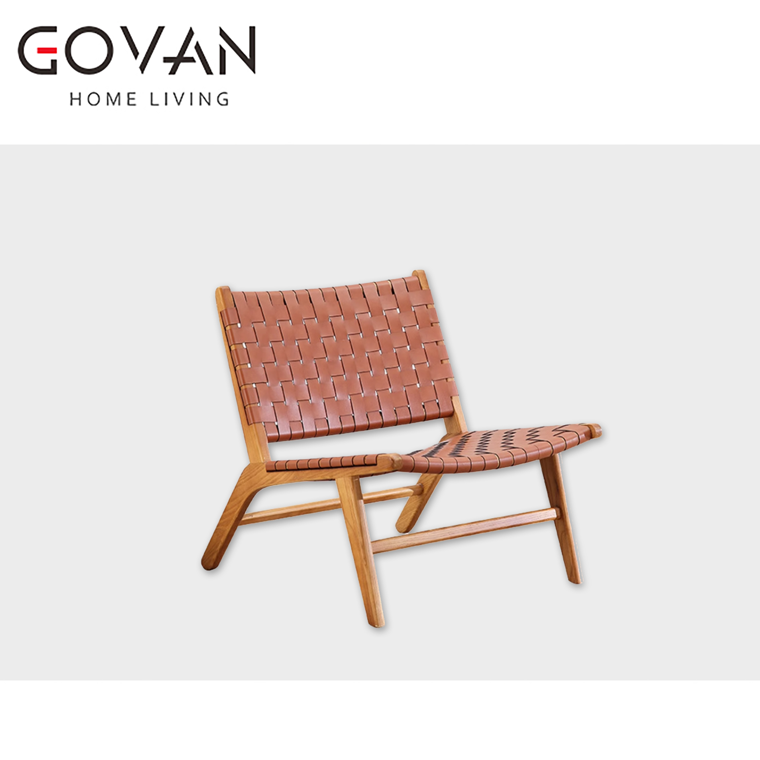 Wooden Furniture-Chair-Nordic Solid Wood Rattan Chair