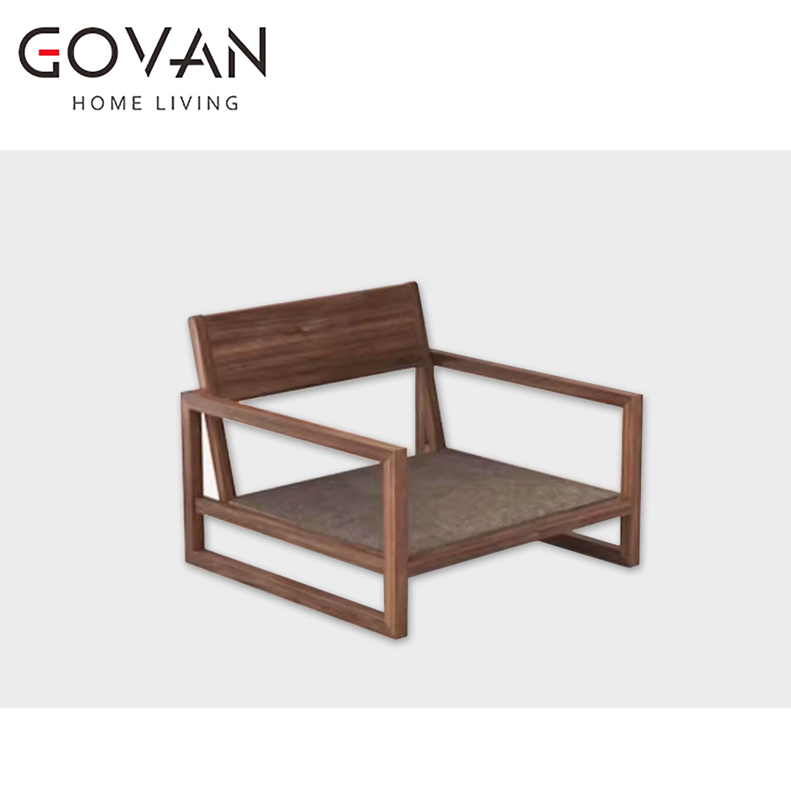 Wooden Furniture-Chair-New Chinese Style Solid Wood Low Chair