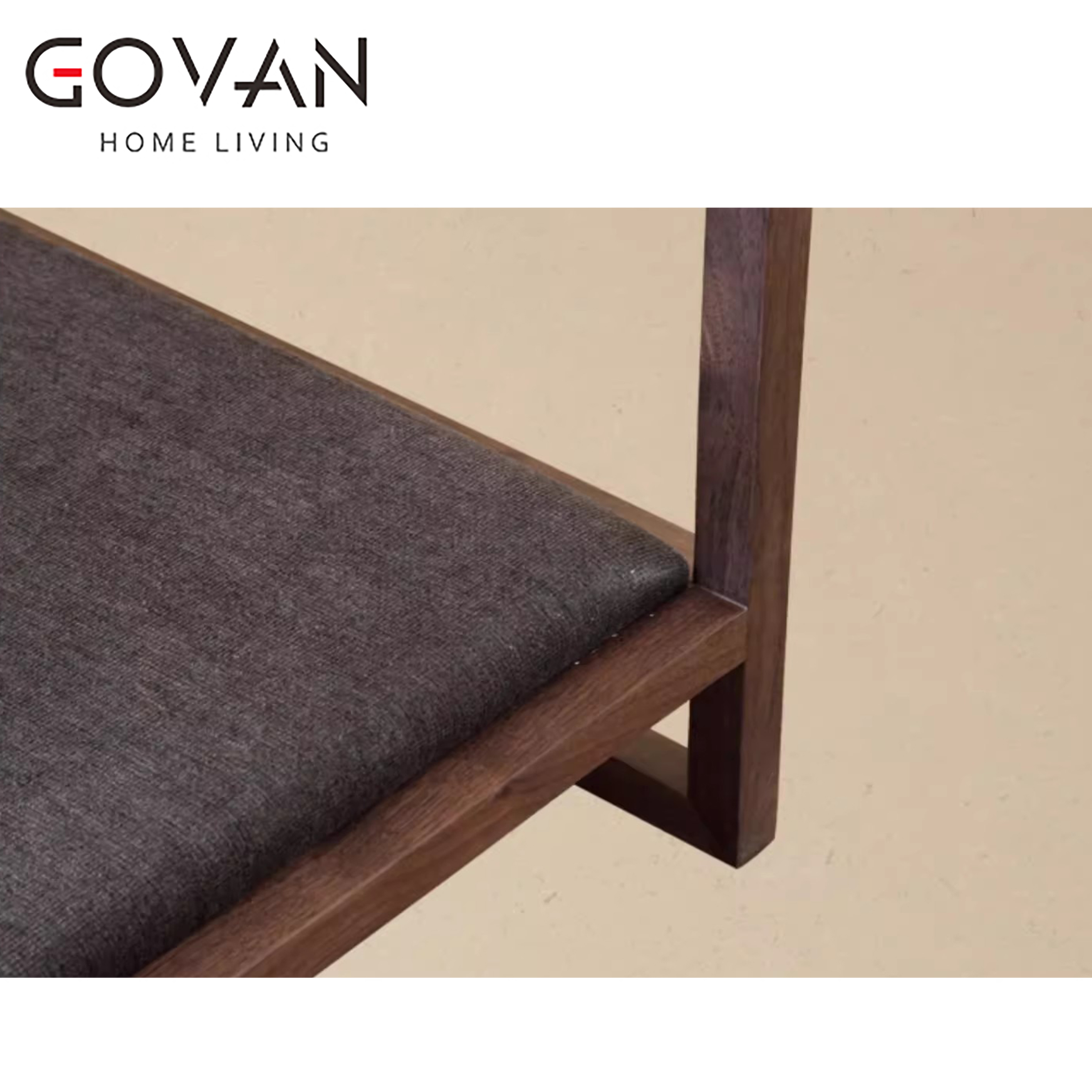 Wooden Furniture-Chair-New Chinese Style Solid Wood Low Chair