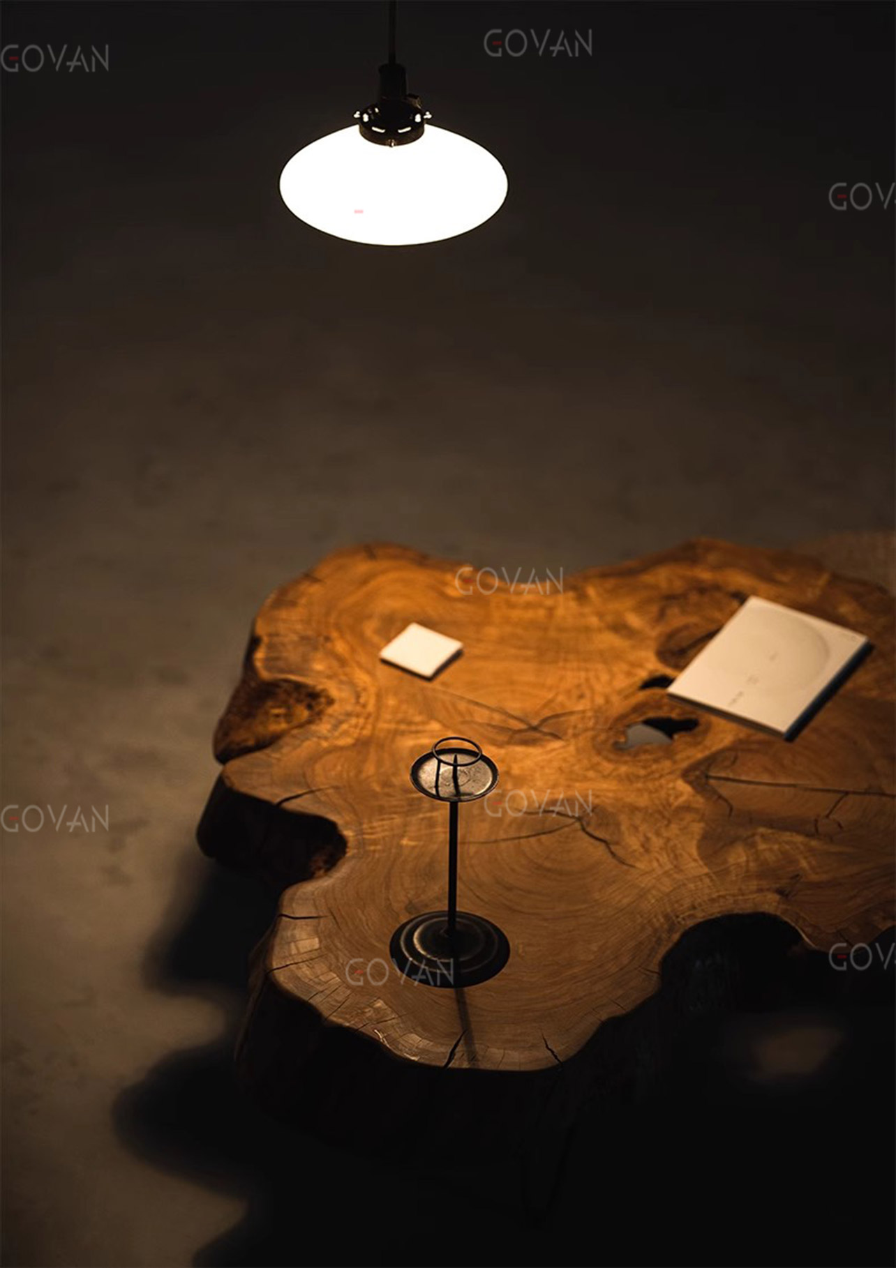 Wooden Furniture-Coffee Table-Low Table With Irregularnatural Sides