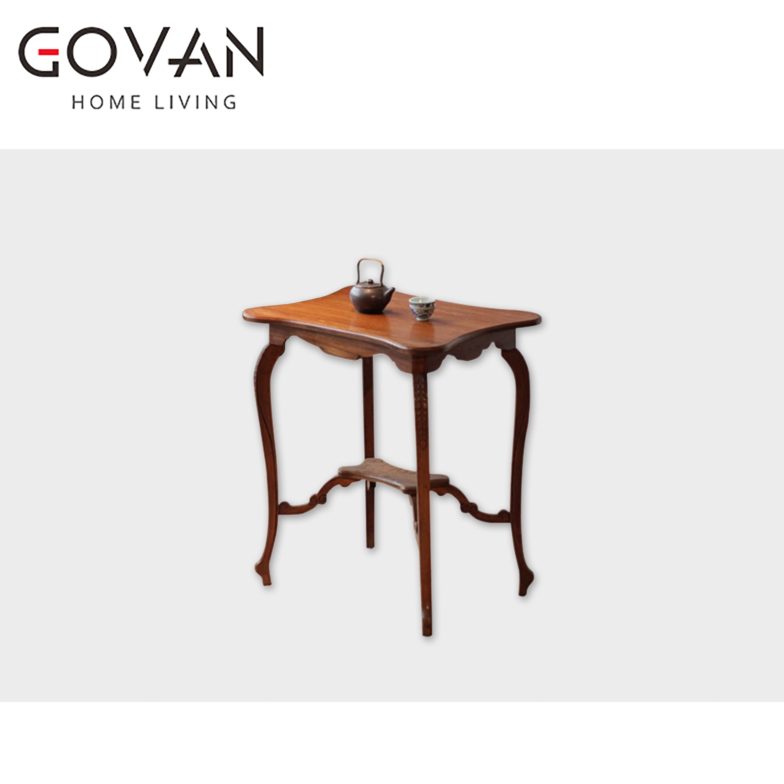 Wooden Furniture-Coffee Table-Retro Ancient Porch Platform