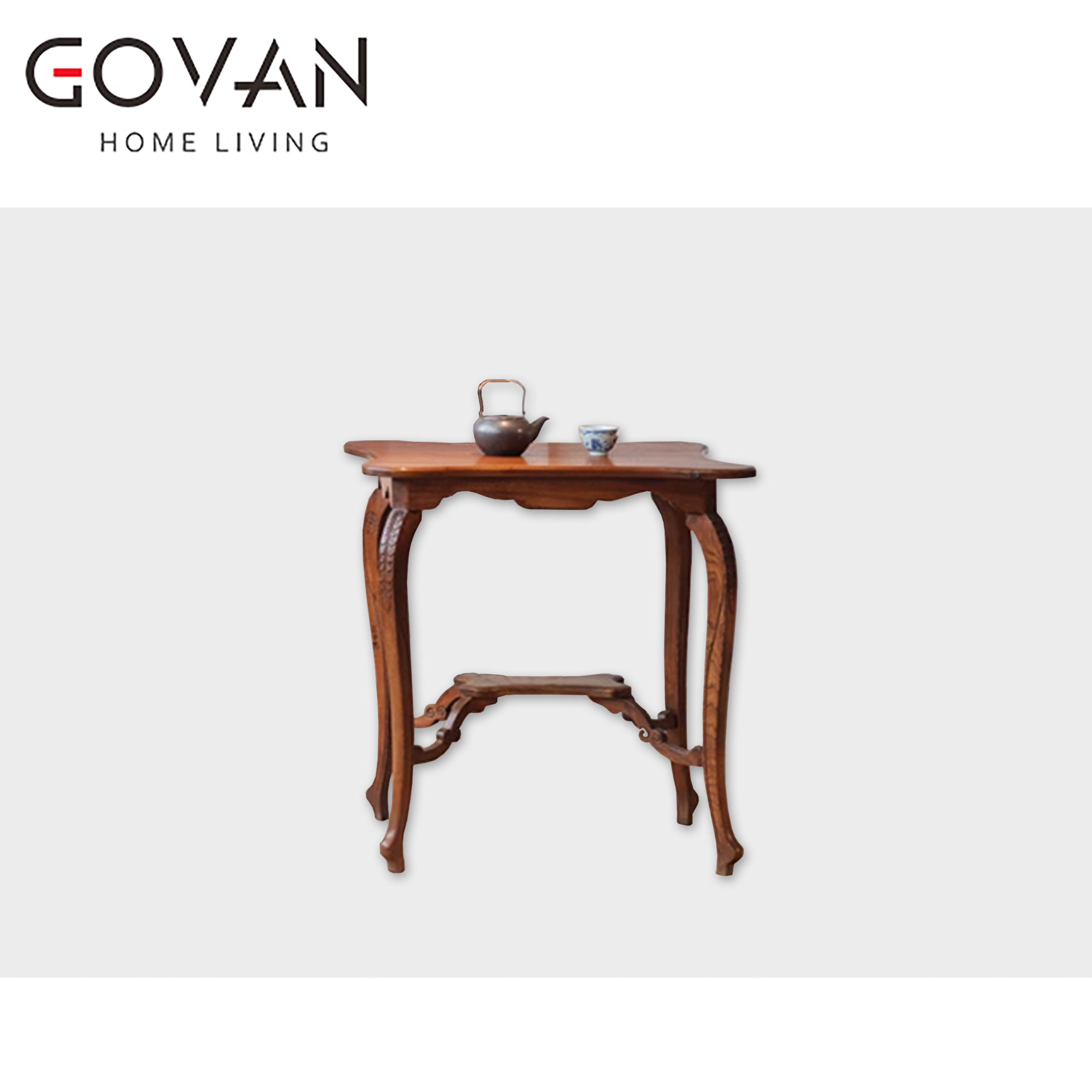 Wooden Furniture-Coffee Table-Retro Ancient Porch Platform