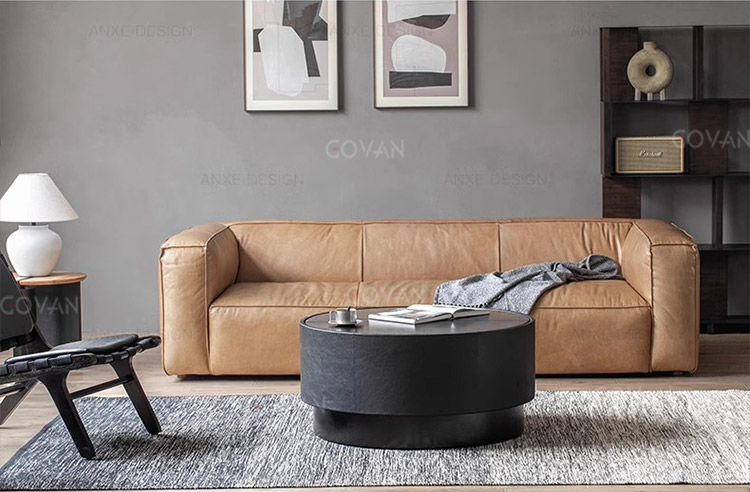 Wooden Furniture-Coffee Table-American Vintage Solid Wood Coffee Table