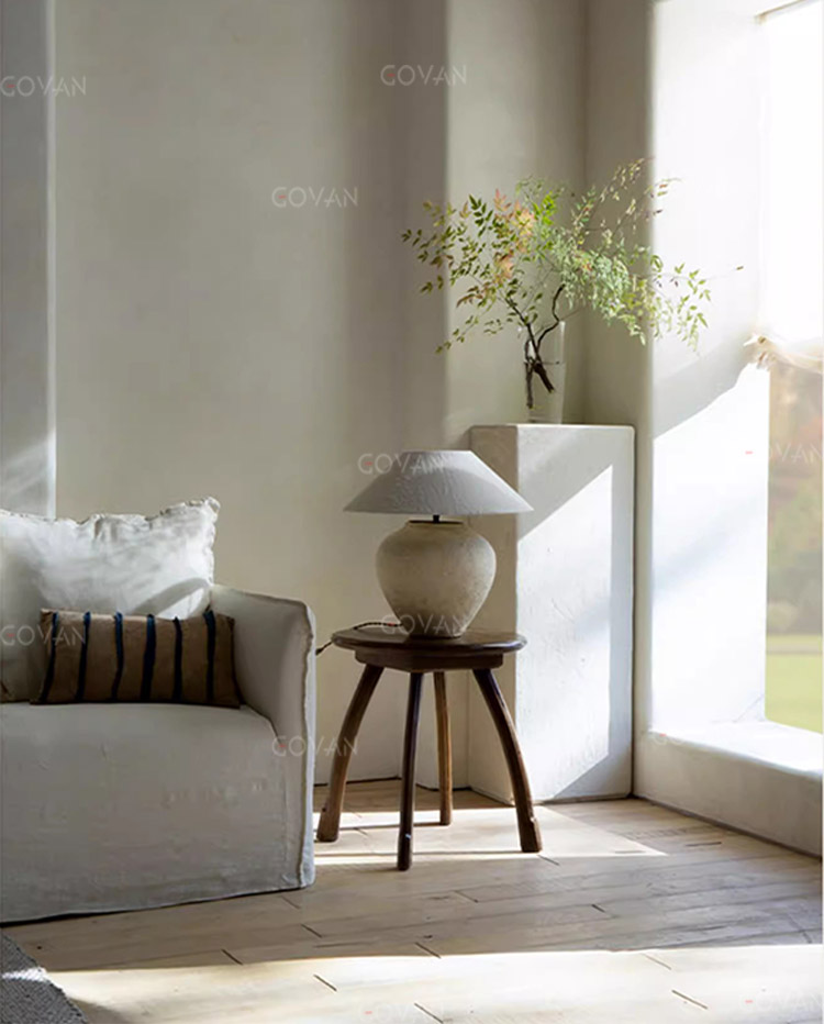 Wooden Furniture-Side Table-Japanese Solid Wood Edge Several