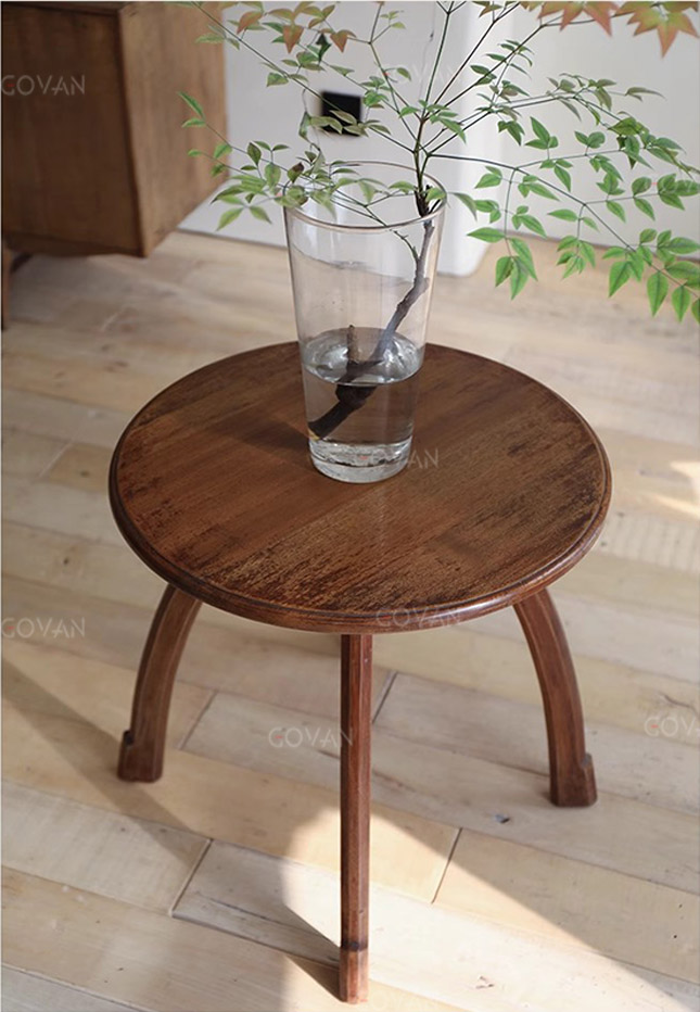 Wooden Furniture-Side Table-Japanese Solid Wood Edge Several