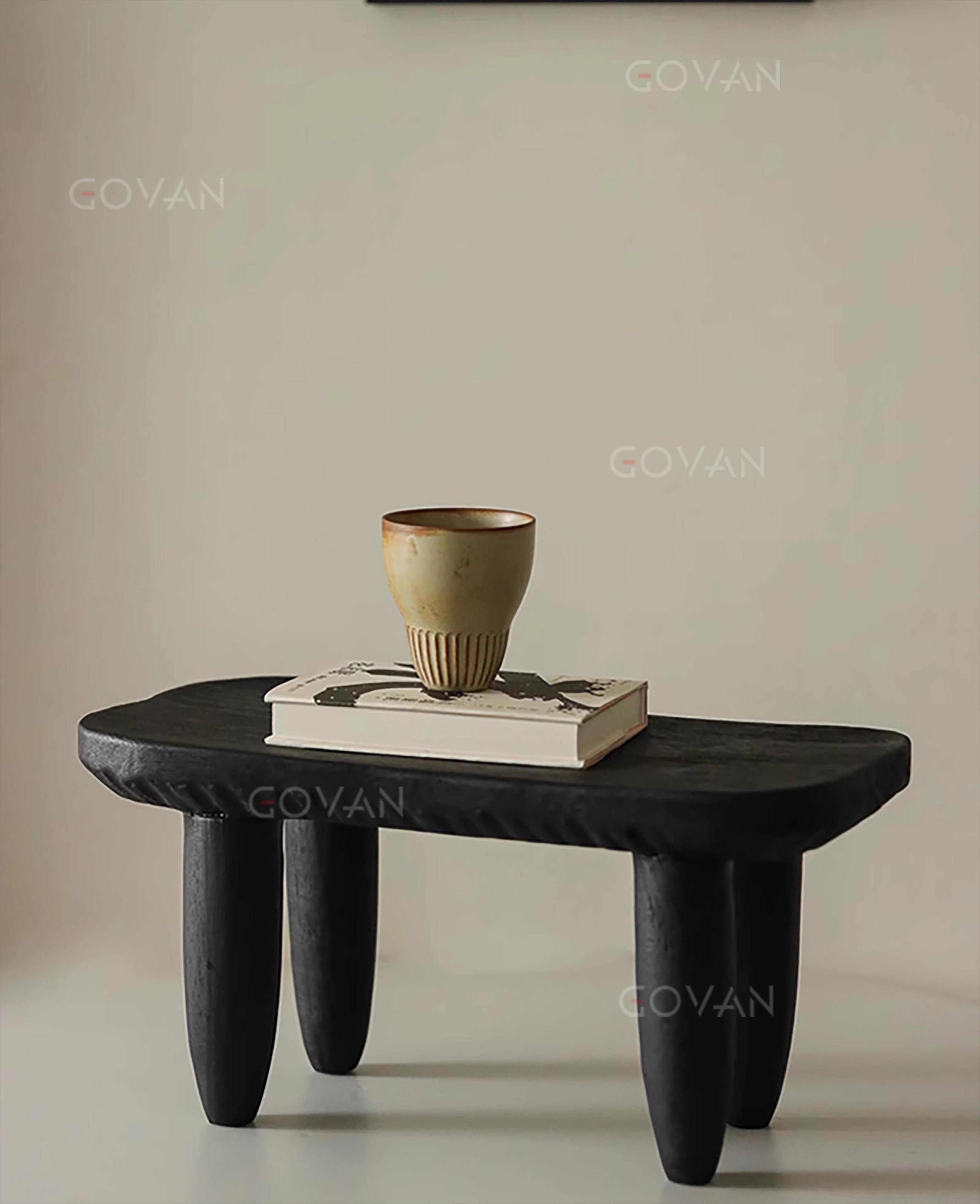 Wooden Furniture-Coffee Table-Vintage Little Edge Few