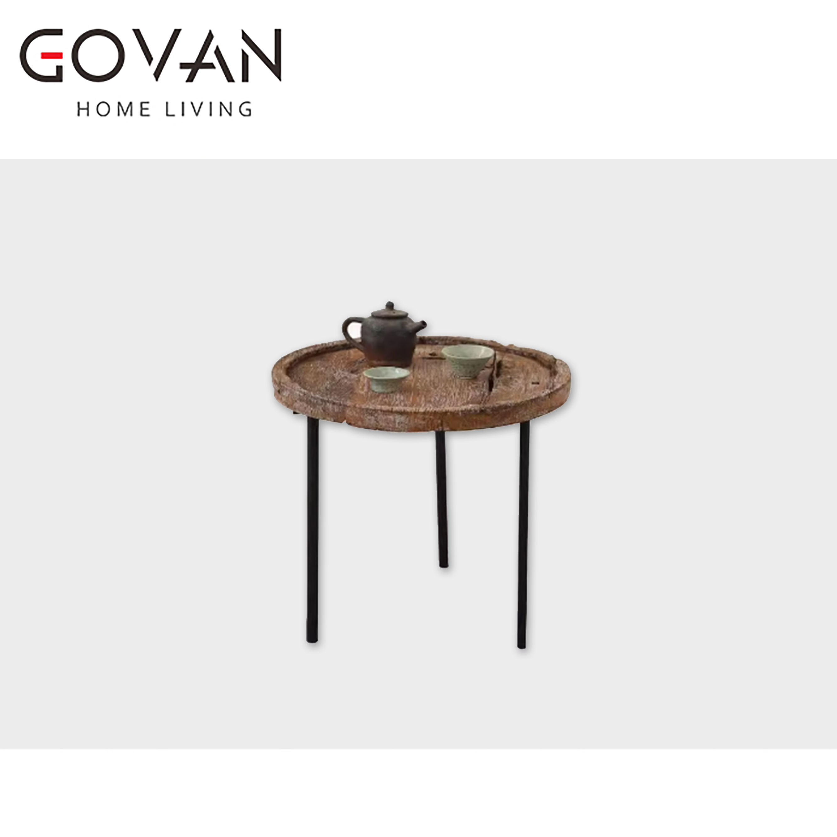 Wooden Furniture-Coffee Table-Surprise Silent Wind Solid Wood Edge A Few