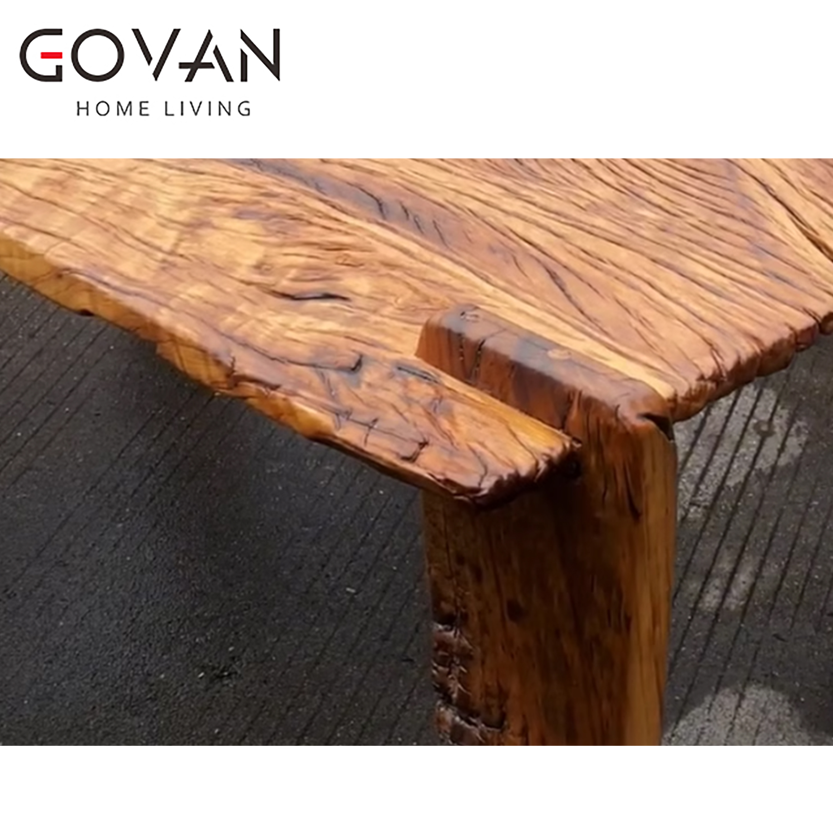 Wooden Furniture-Coffee Table-Surprise Quiet Wind Solid Wood Tea Table
