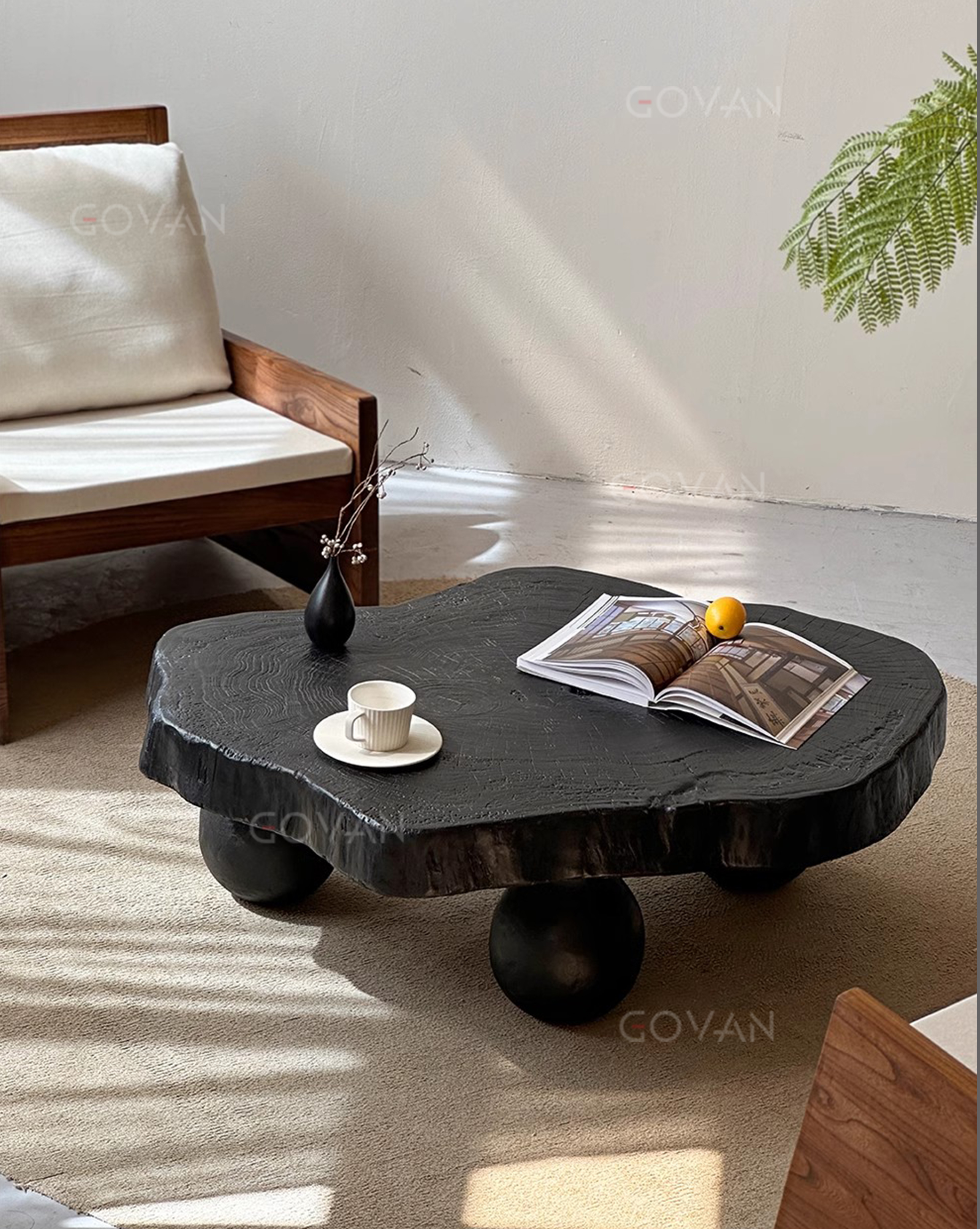 Wooden Furniture-Coffee Table-Special-Shaped Little Low Table