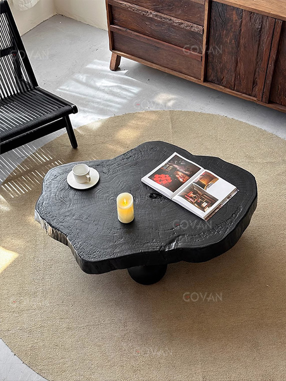 Wooden Furniture-Coffee Table-Special-Shaped Little Low Table