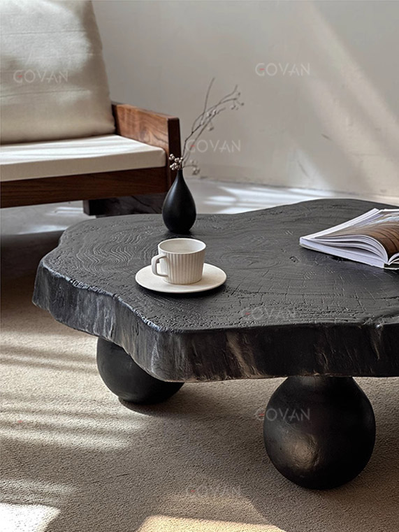 Wooden Furniture-Coffee Table-Special-Shaped Little Low Table