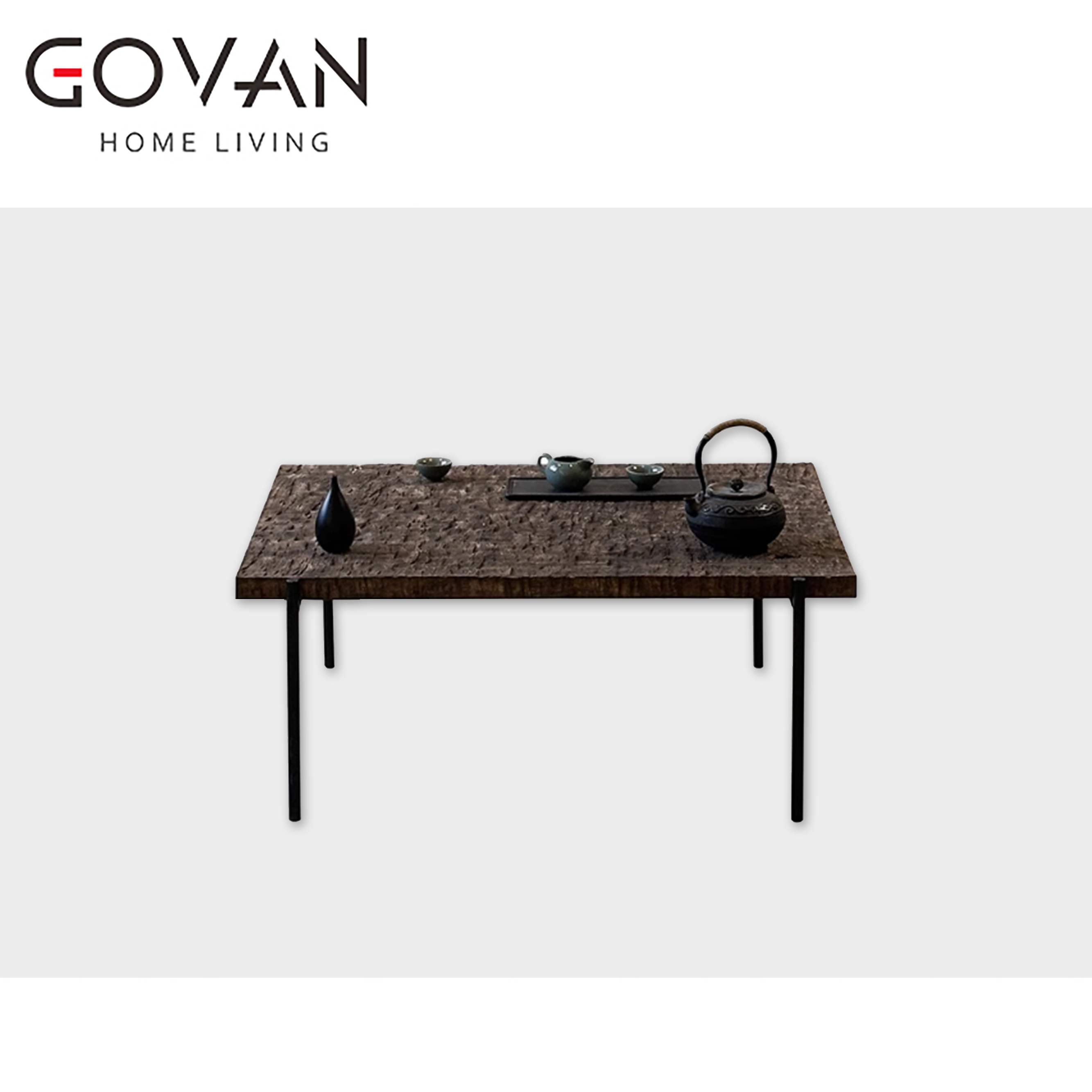 Wooden Furniture-Coffee Table-A Thousand Rivers Pattern Coffee Table