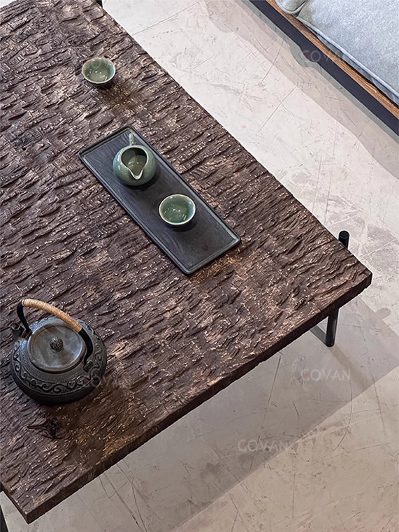 Wooden Furniture-Coffee Table-A Thousand Rivers Pattern Coffee Table