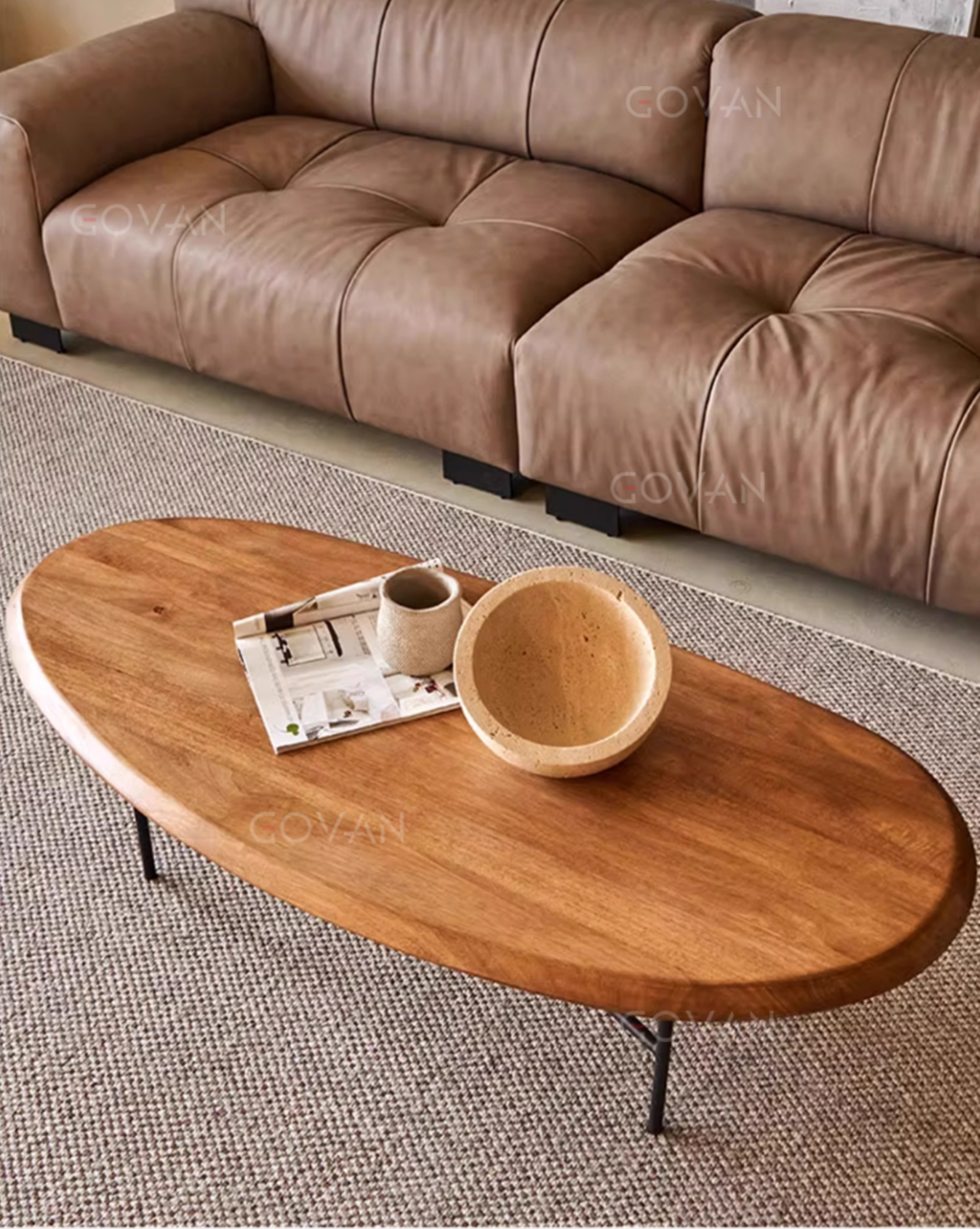 Wooden Furniture-Coffee Table-Vintage American Coffee Table