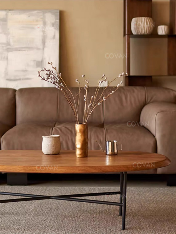 Wooden Furniture-Coffee Table-Vintage American Coffee Table