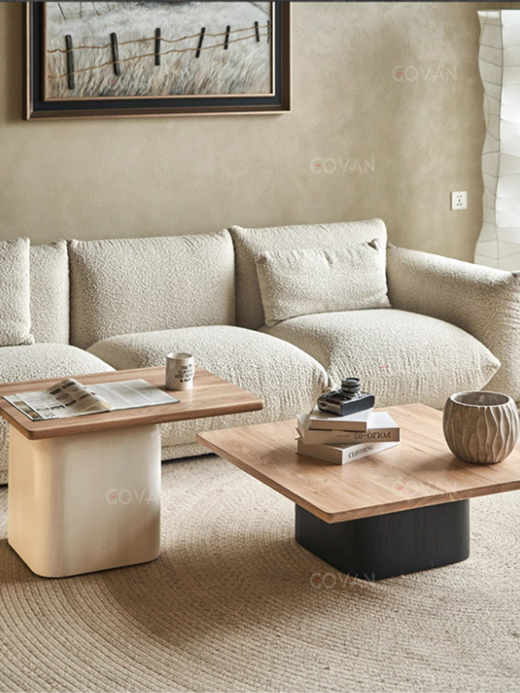 Wooden Furniture-Coffee Table-Medieval Combination Coffee Table