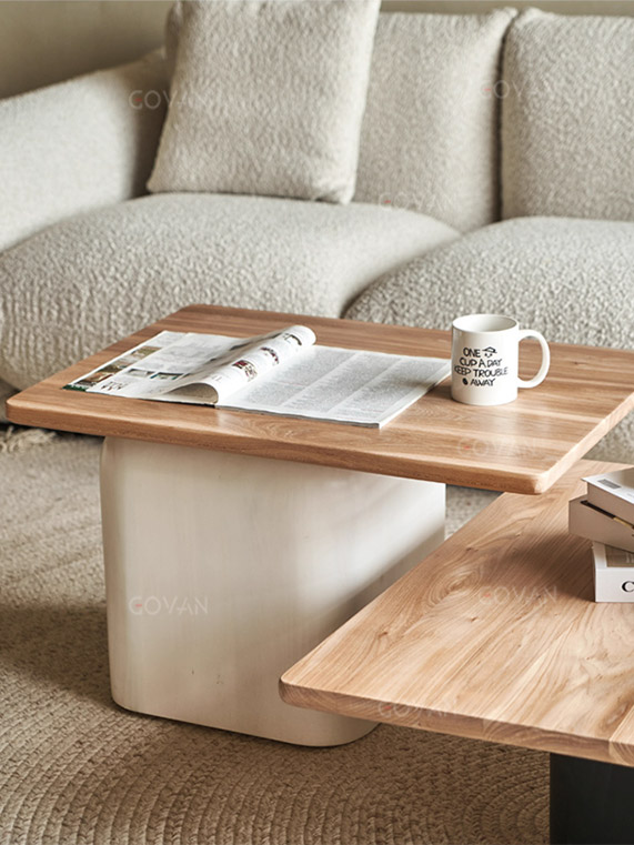Wooden Furniture-Coffee Table-Medieval Combination Coffee Table