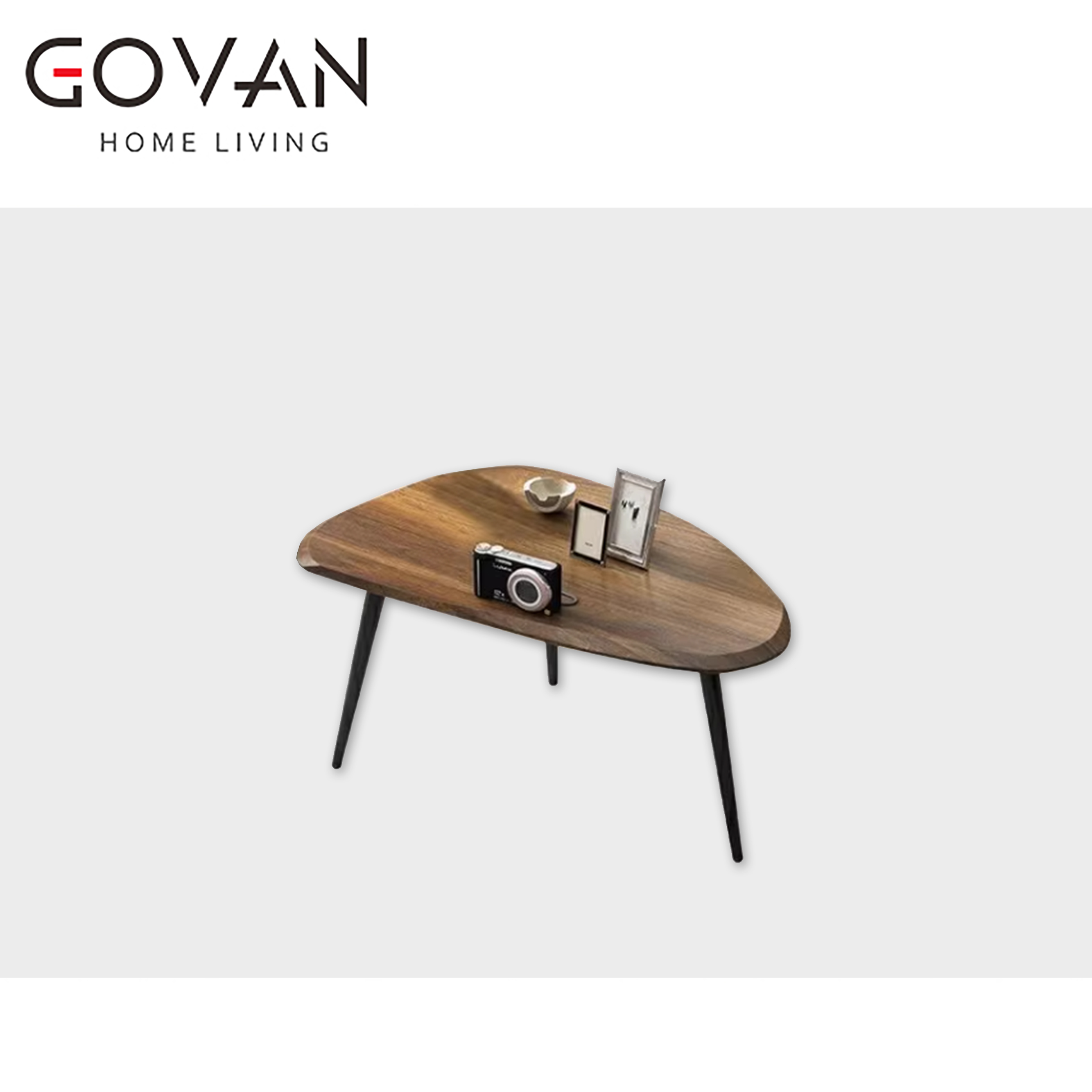 Wooden Furniture-Coffee Table-Nordic Light Luxury Modern Small Edge Few