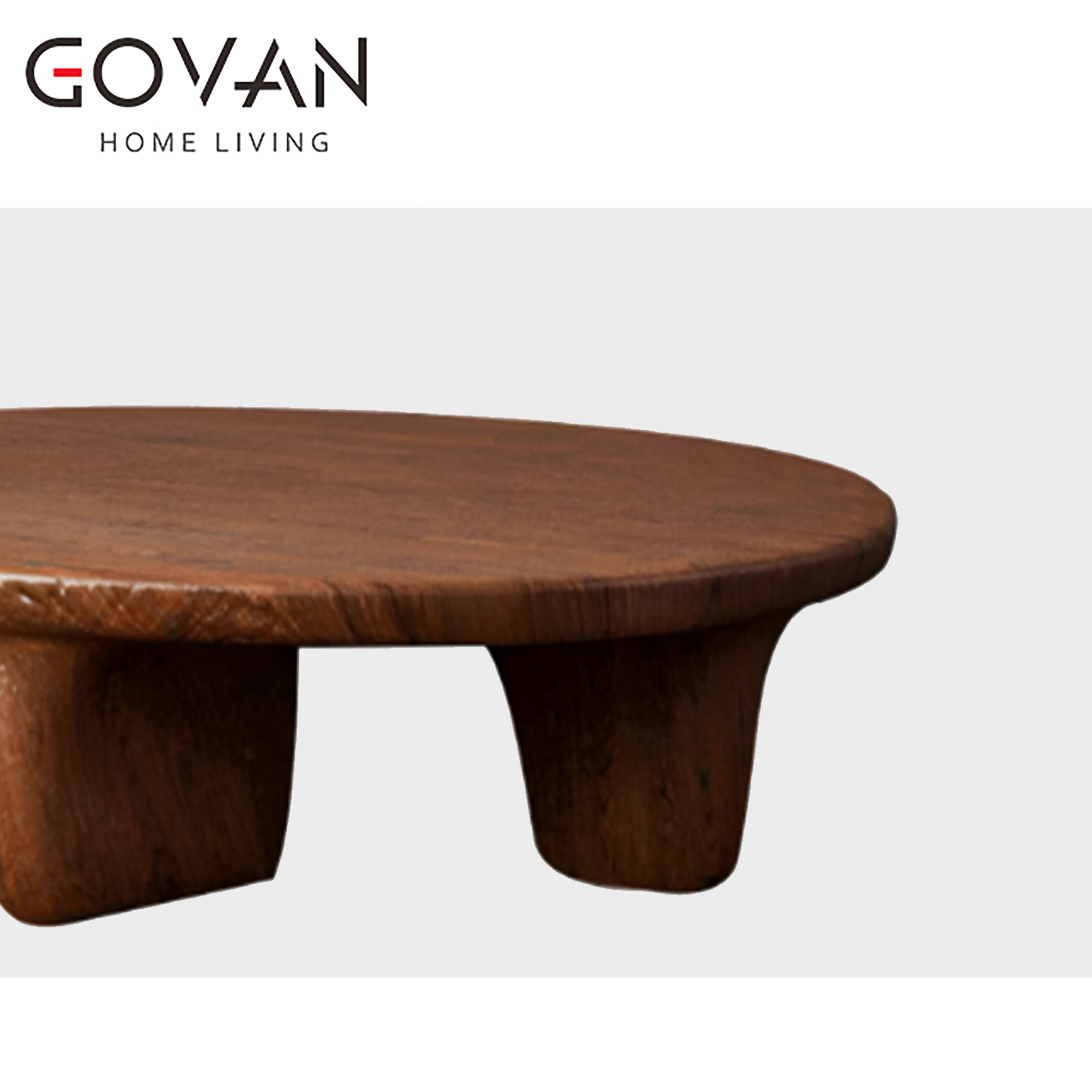 Wooden Furniture-Coffee Table-Surprise Quiet Wind Cobblestone Coffee Table