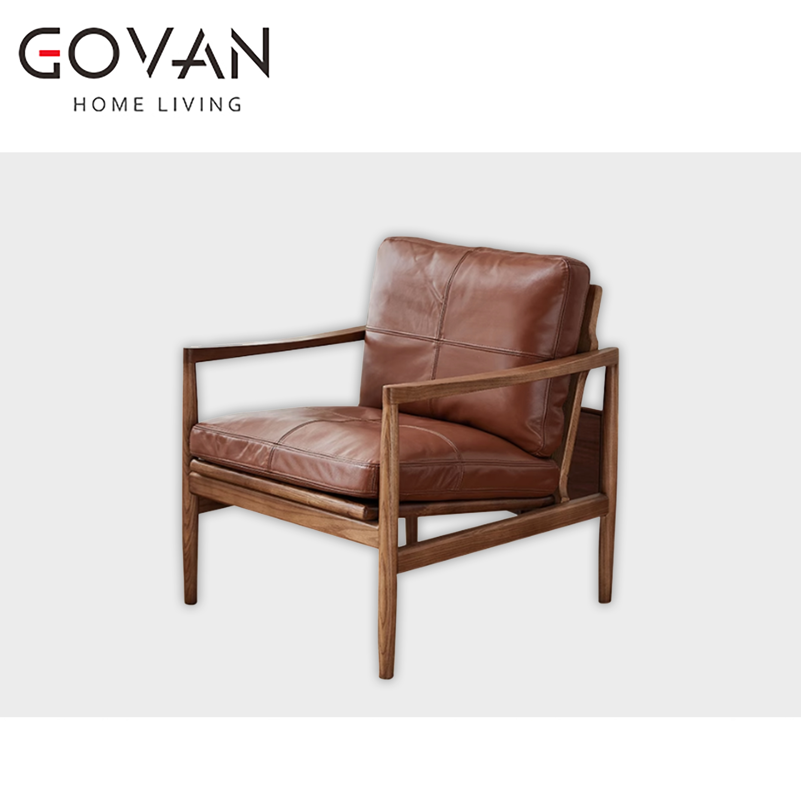 Wooden Furniture-Sofa-Vintage Nordic Solid Wood Chair