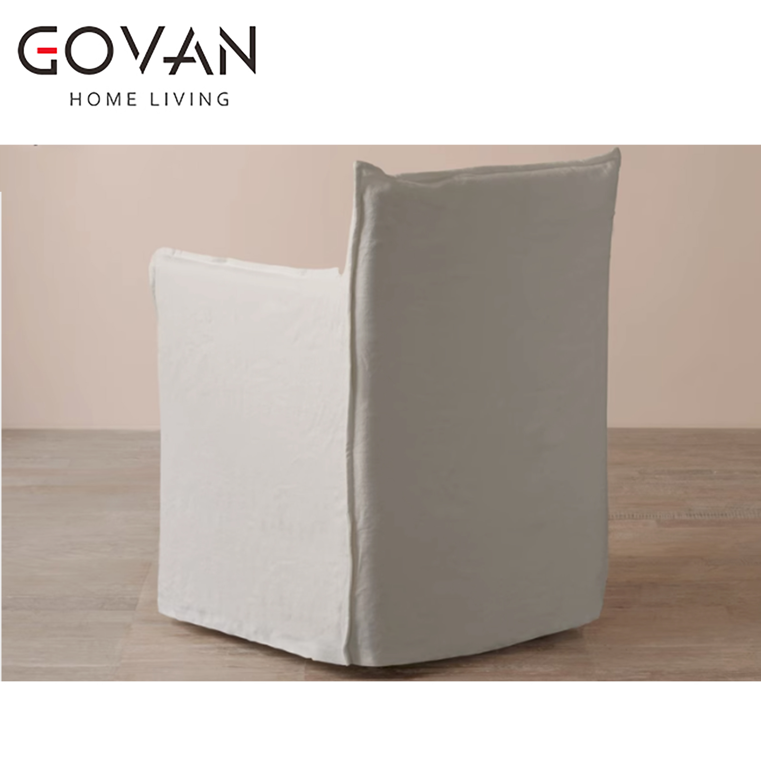 Wooden Furniture-Sofa-Japanese Linen Sofa Chair