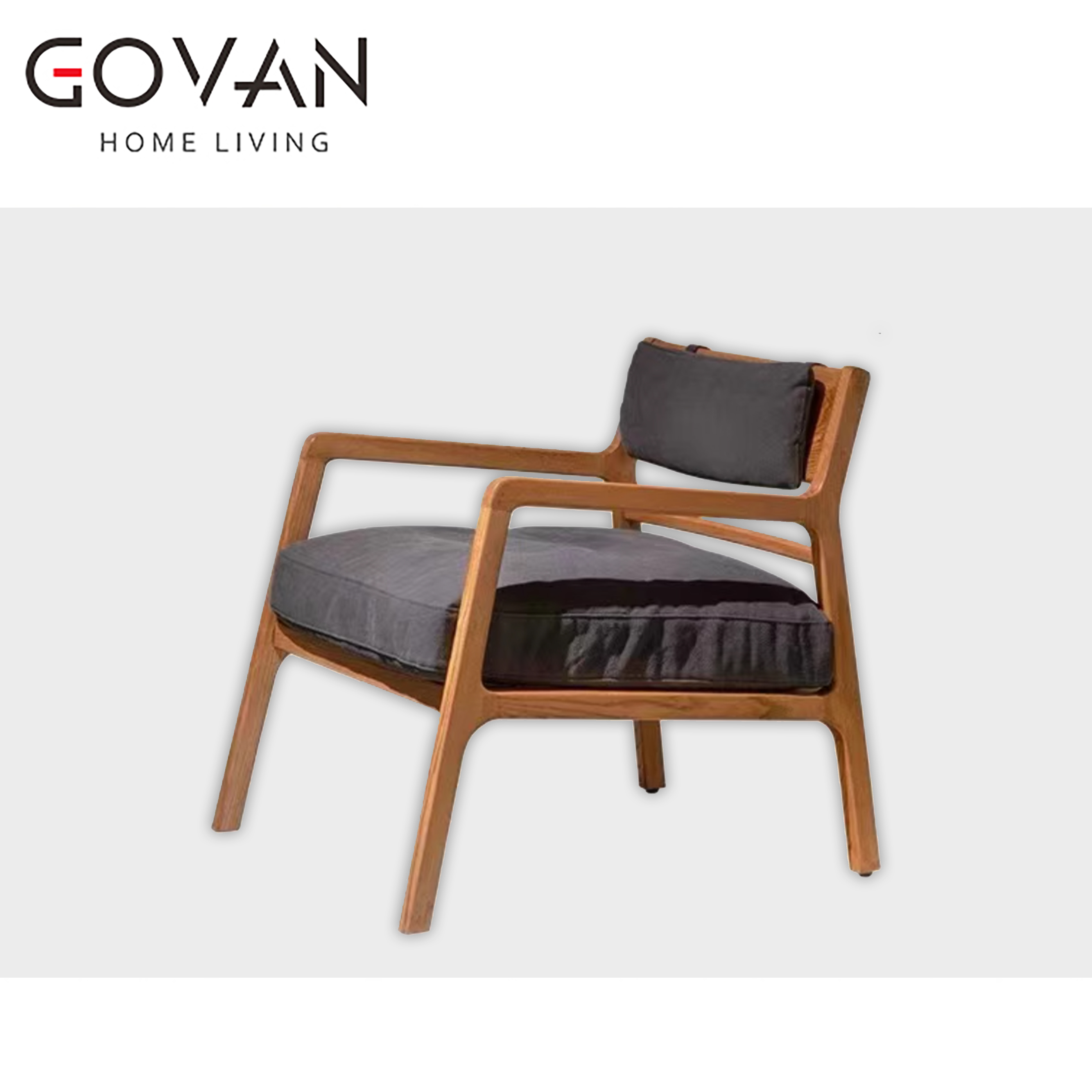 Wooden Furniture-Sofa-Ancient Style Single Sofa