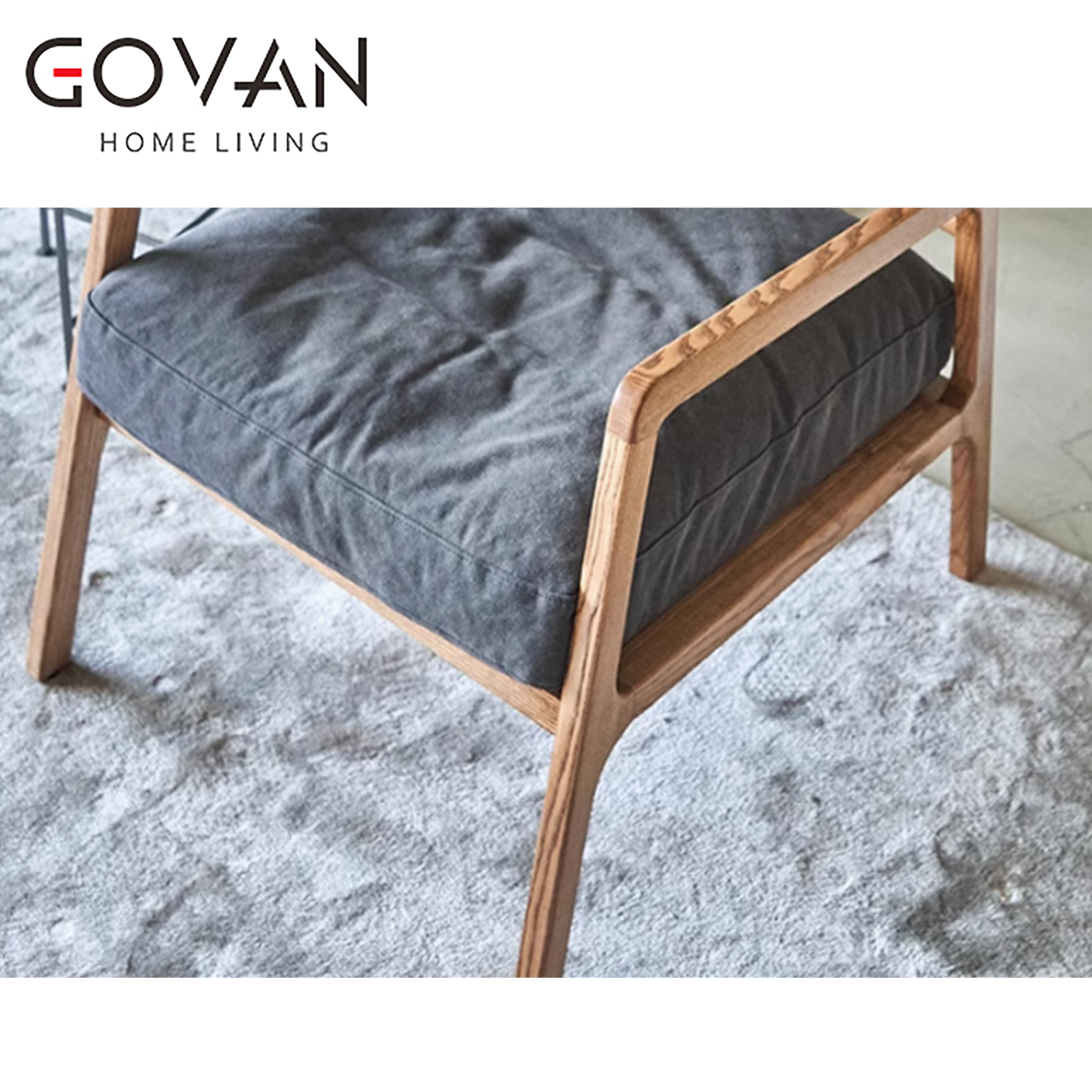 Wooden Furniture-Sofa-Ancient Style Single Sofa