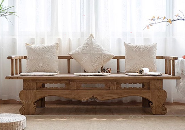 Solid Wood Bench