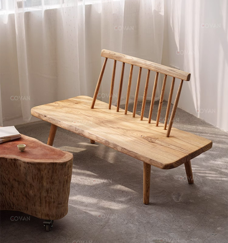 Wooden Furniture-Bench-North American Black Walnut Bench