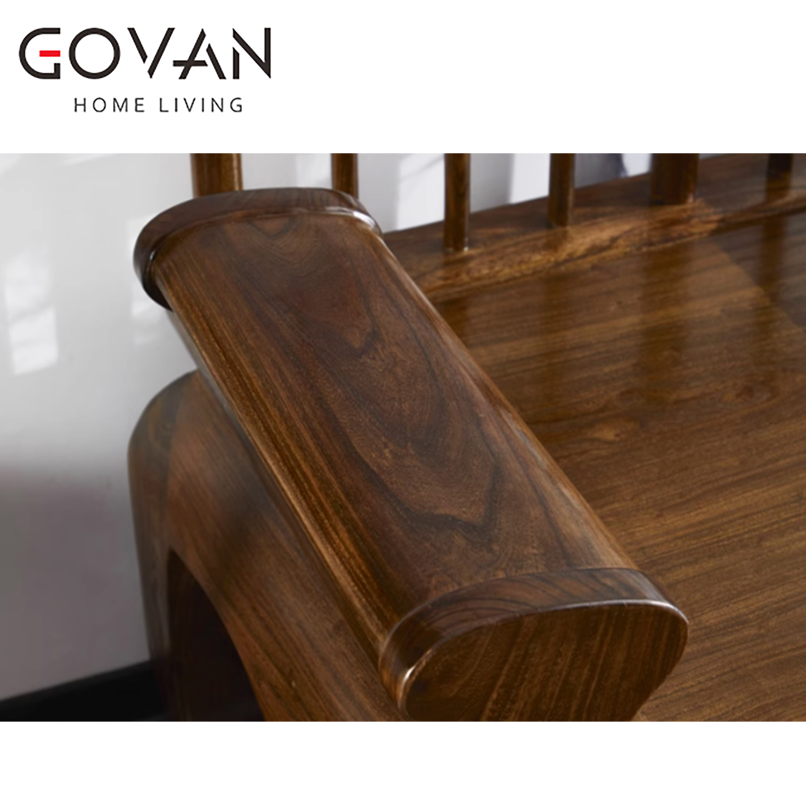 Wooden Furniture-Bench-New Chinese Old Elm Arhat Bench